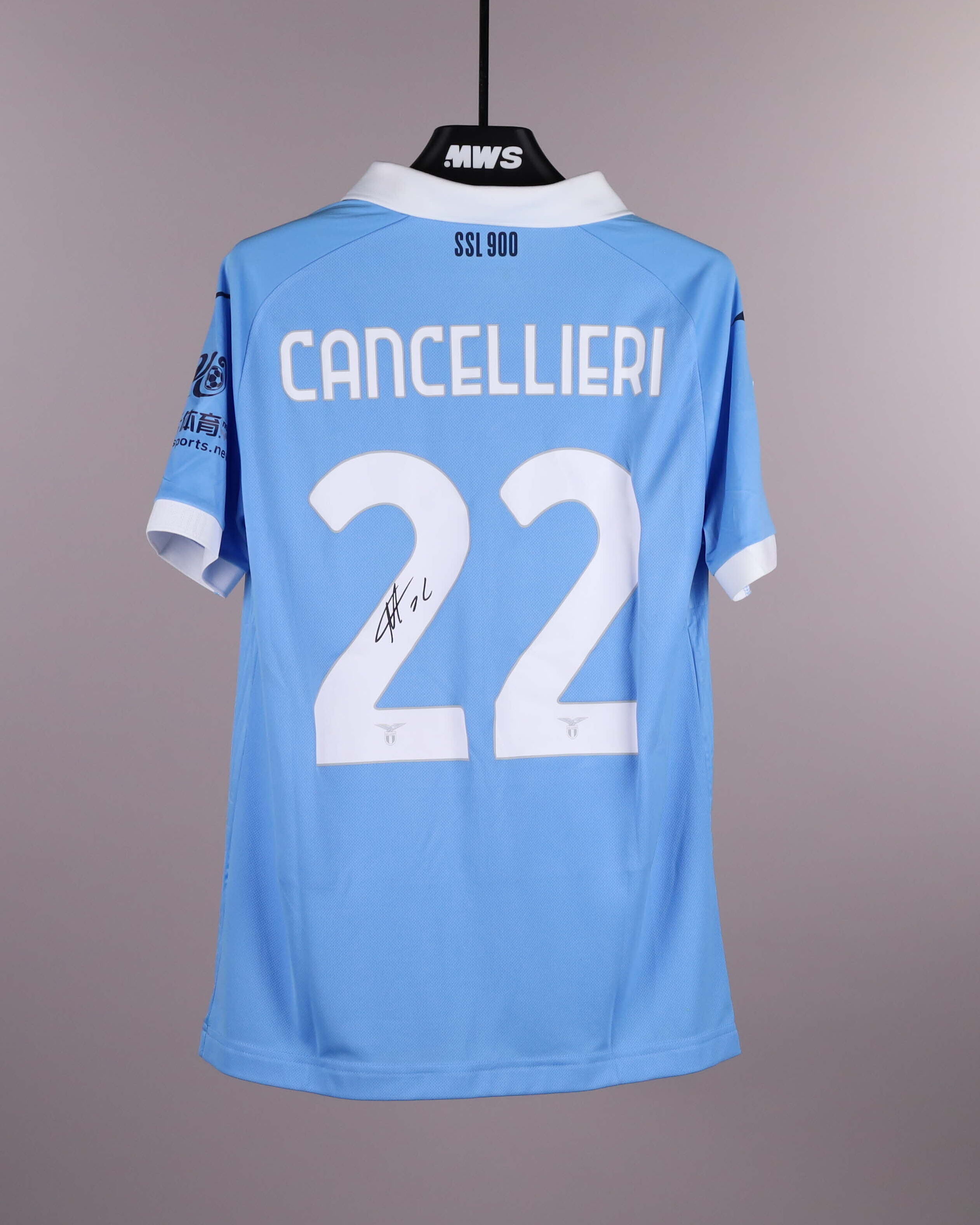 Matteo Cancellieri S.S. Lazio jersey