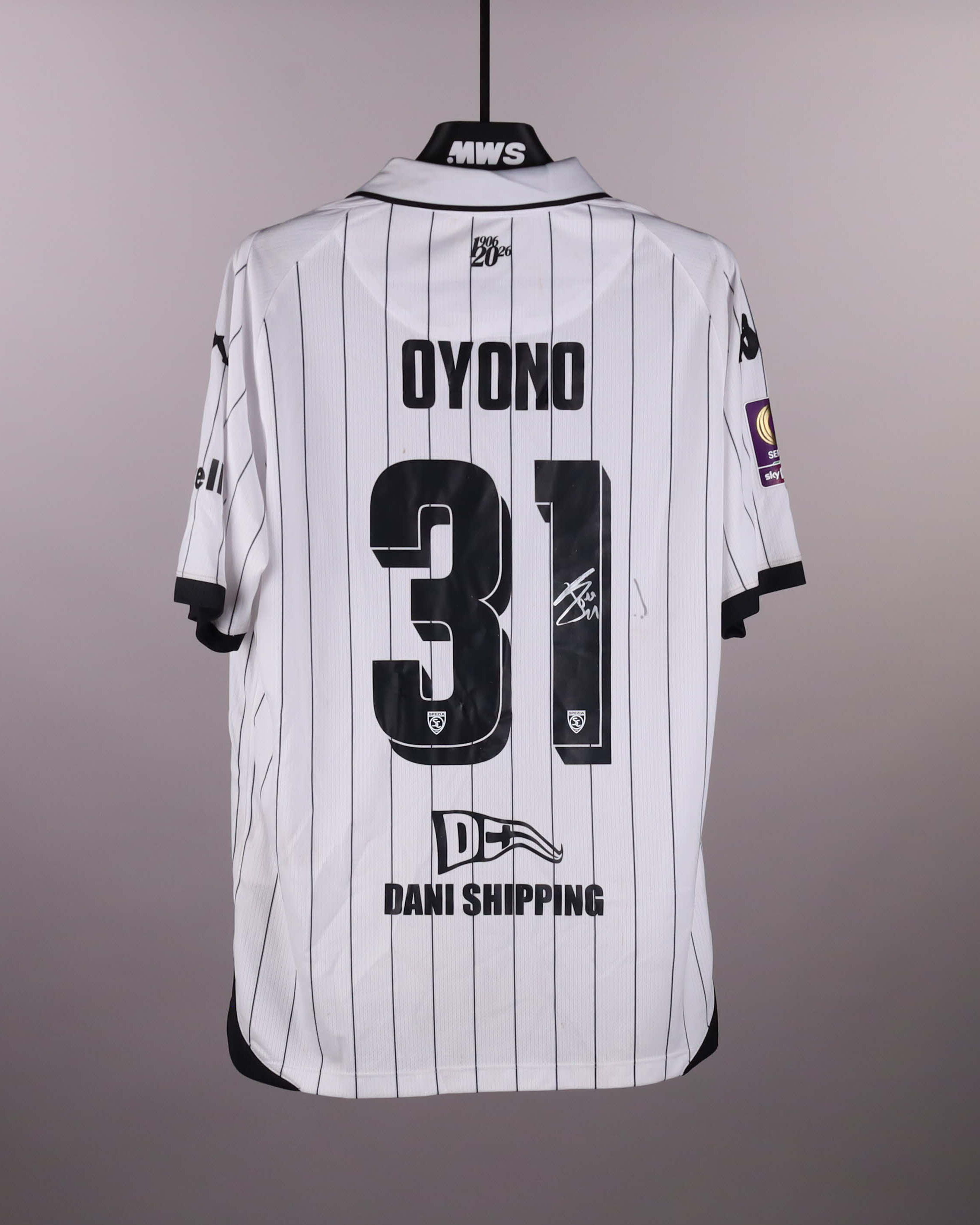 Jérémy Oyono Spezia Calcio jersey