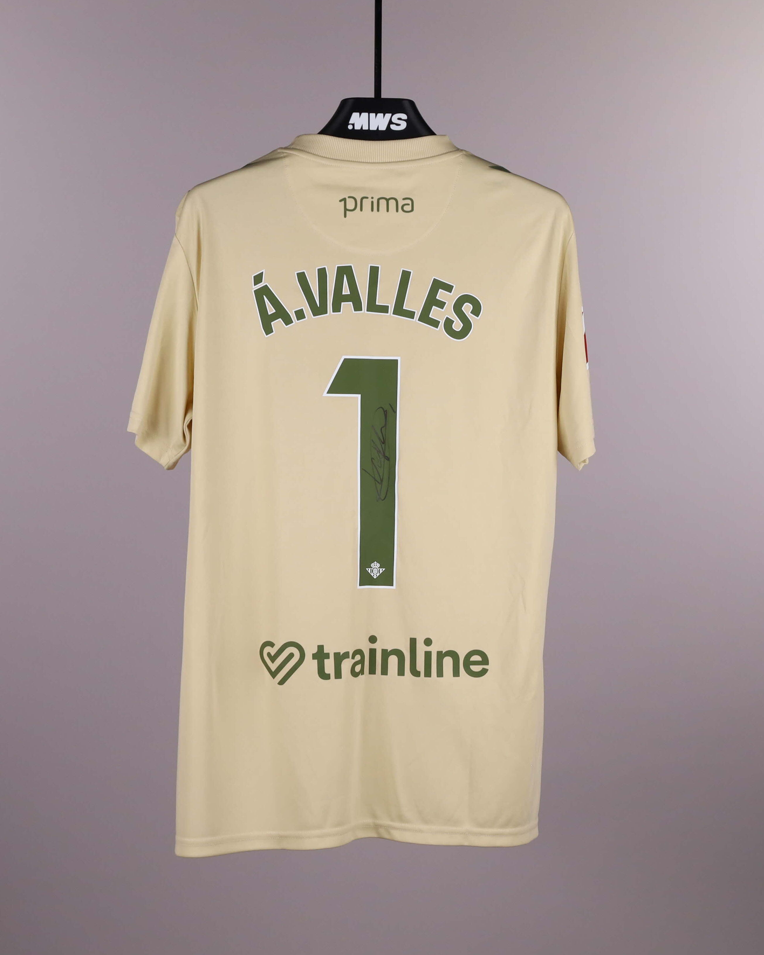 Álvaro Vallés Real Betis jersey