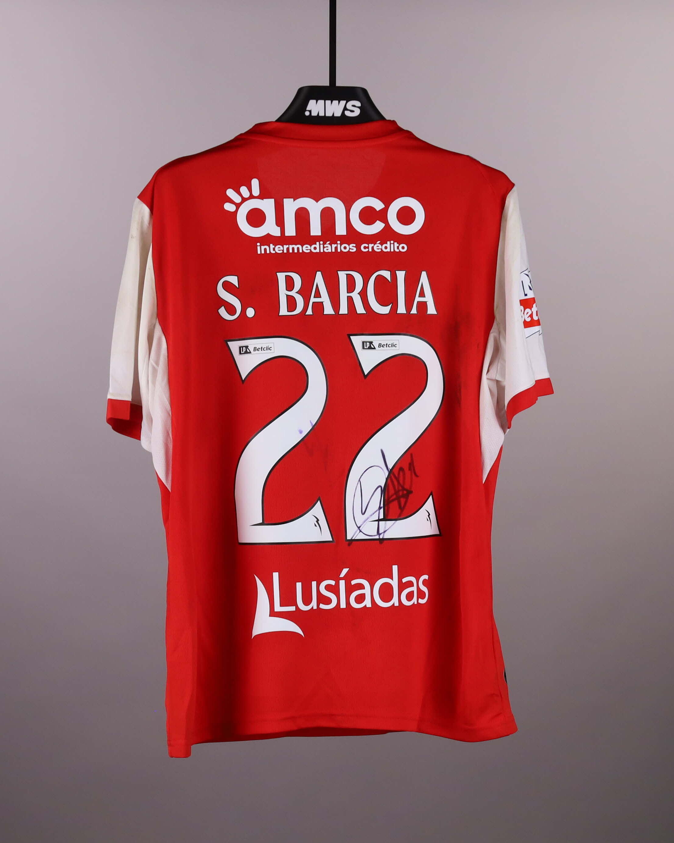 Sergio Barcia SC Braga jersey