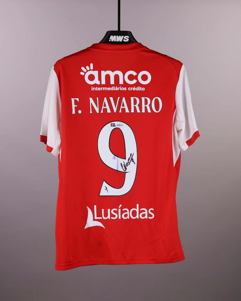Francisco Navarro SC Braga jersey