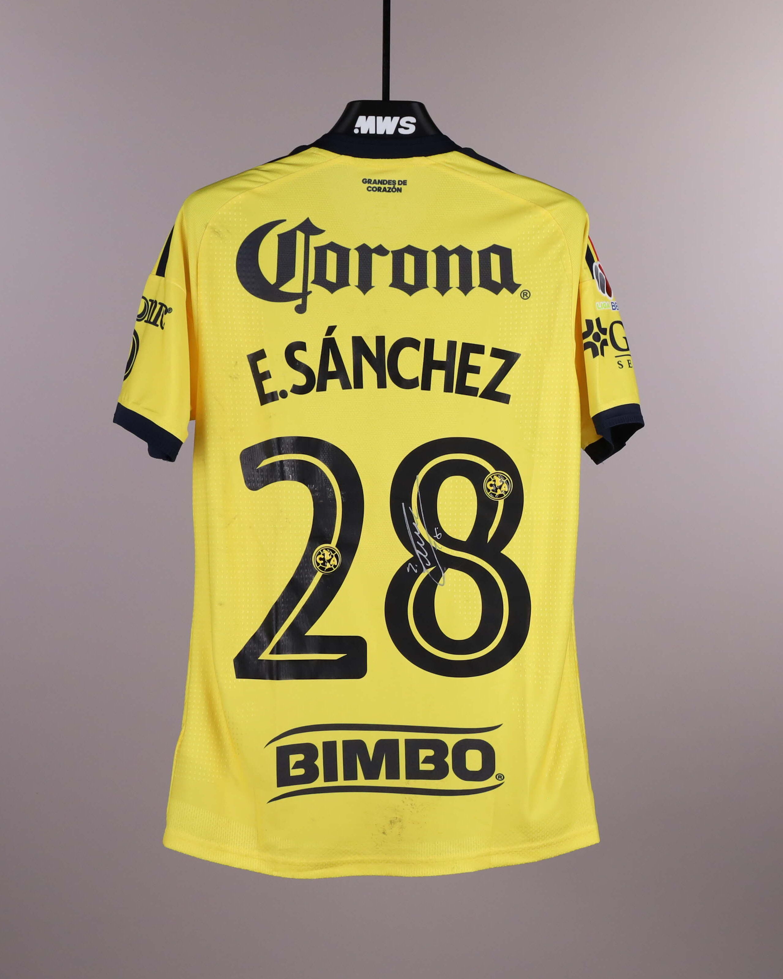 Erick Sánchez Club América jersey