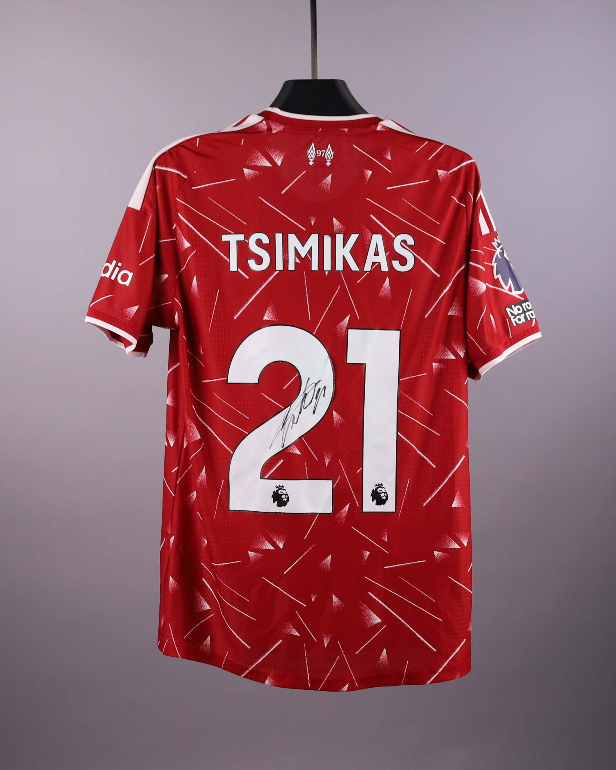 Kostas Tsimikas Liverpool camisa.