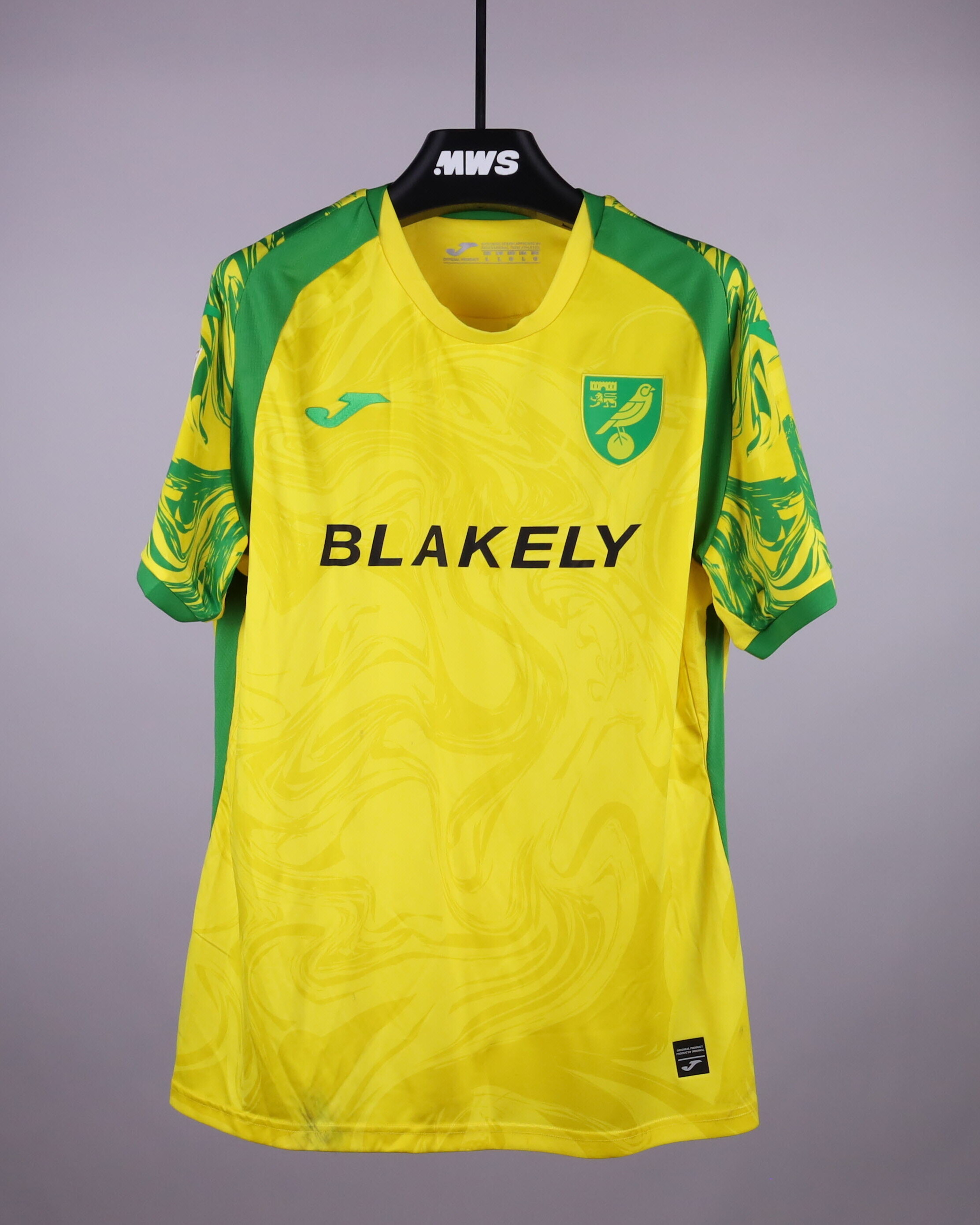 Mathias Kvistgaarden Norwich City jersey