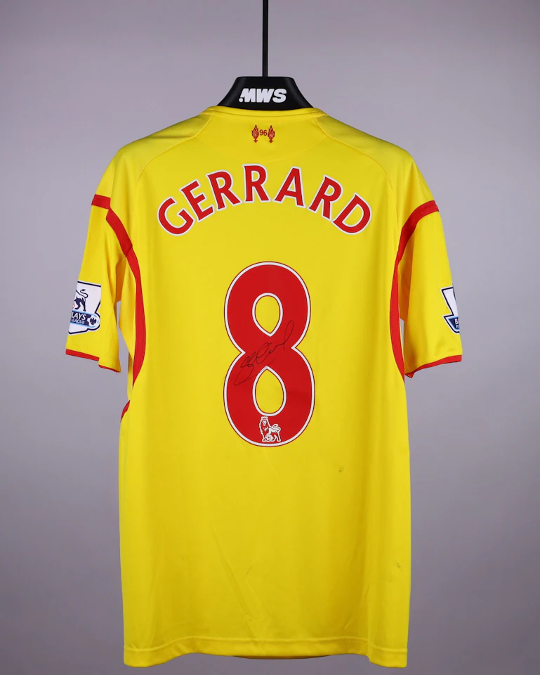 Steven Gerrard Liverpool shirt