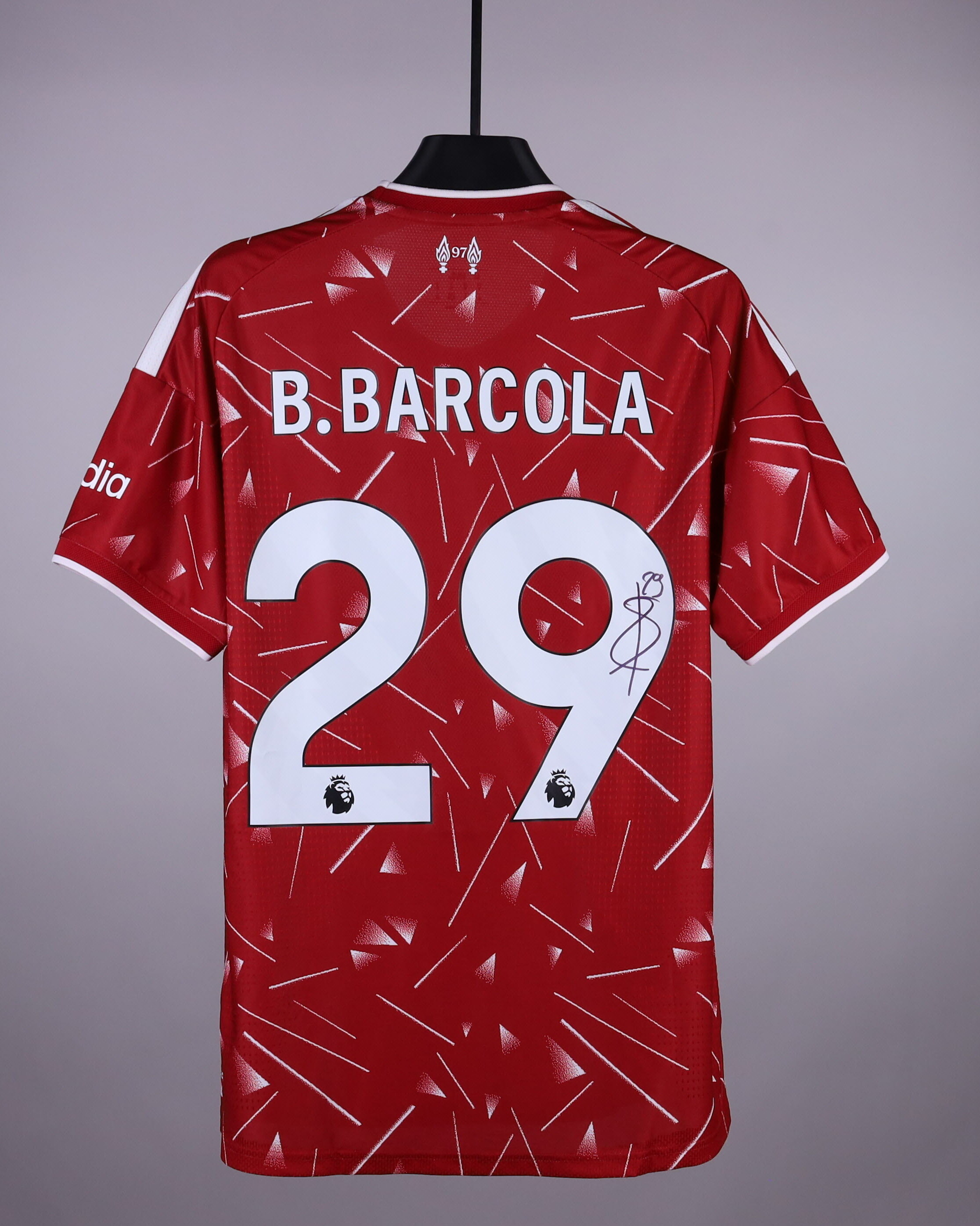 Liverpool-Trikot von Bradley Barcola