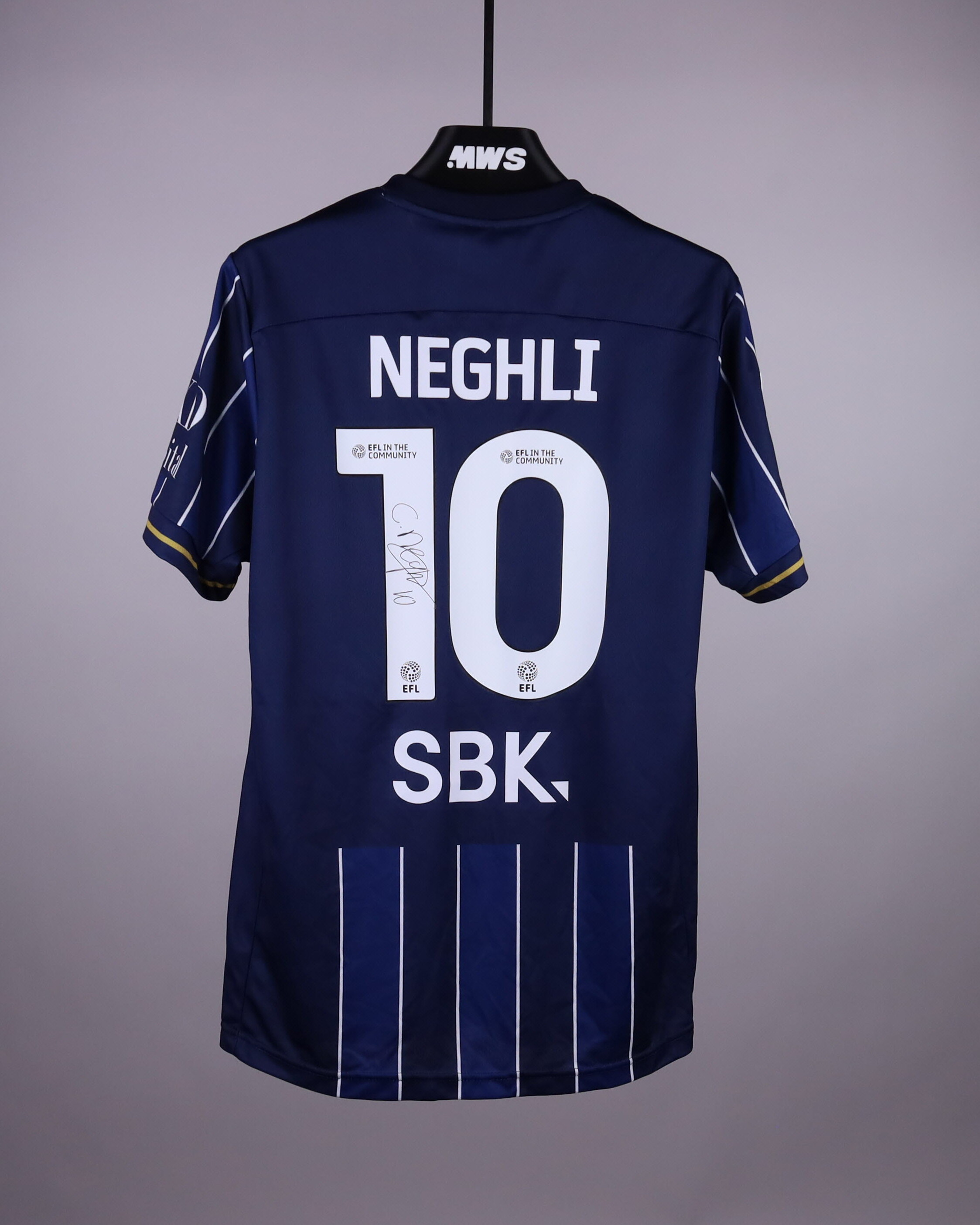 Camiel Neghli Millwall shirt