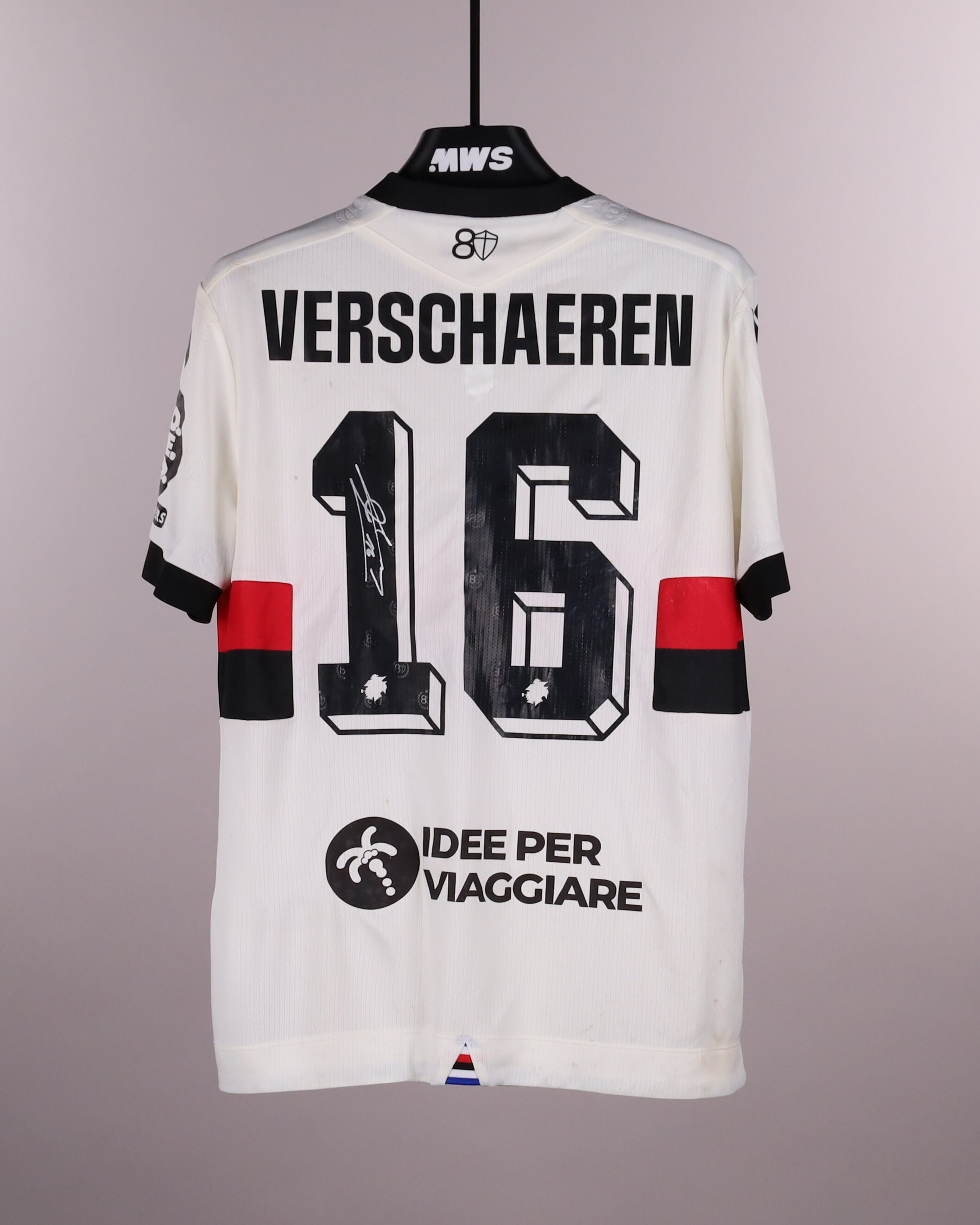 Yari Verschaeren UC Sampdoria shirt