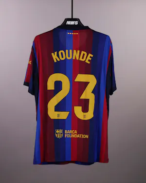Jules Koundé FC Barcelona shirt