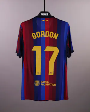 Anthony Gordon FC Barcelona shirt