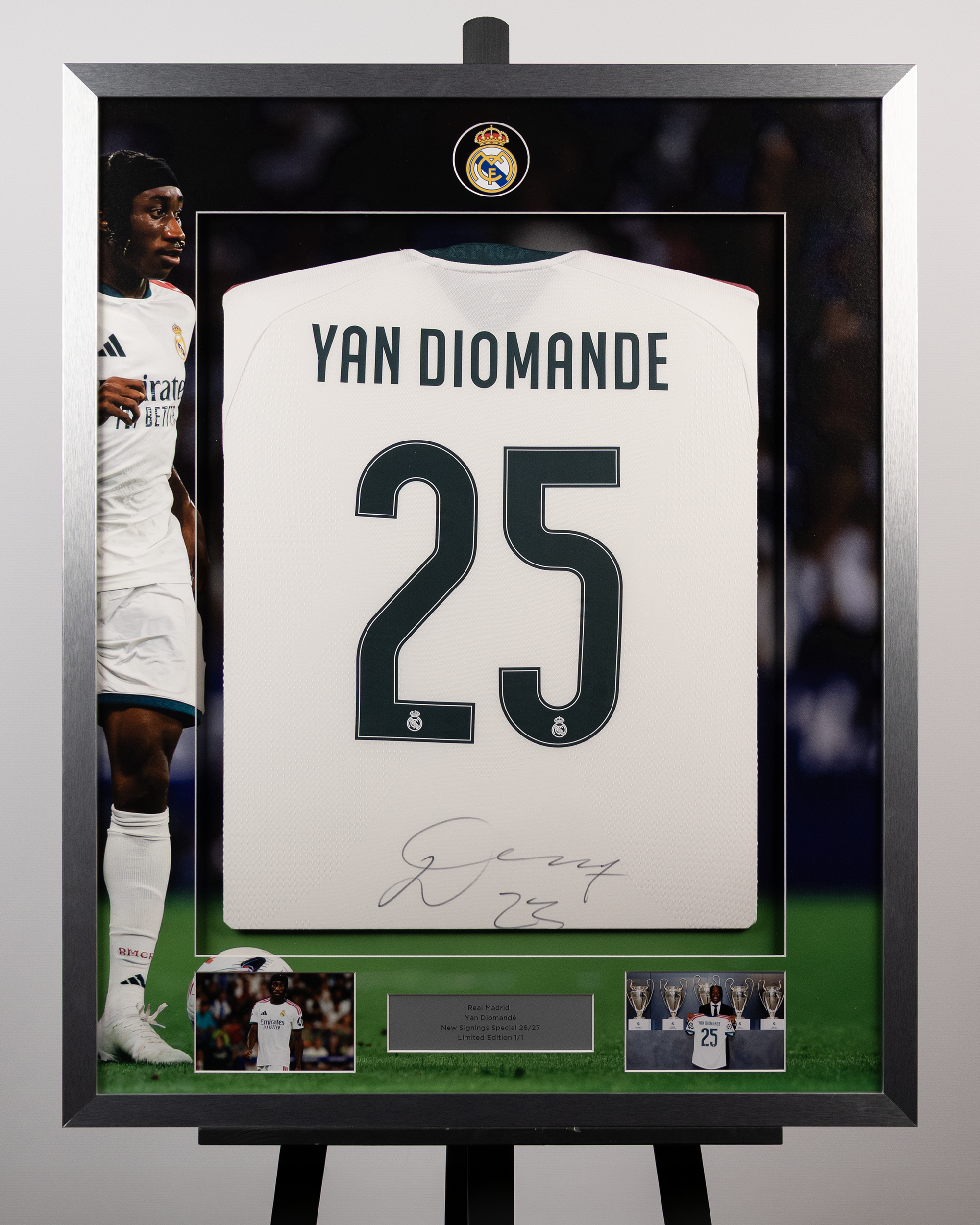 Limited Edition Framed Yan Diomandé Shirt