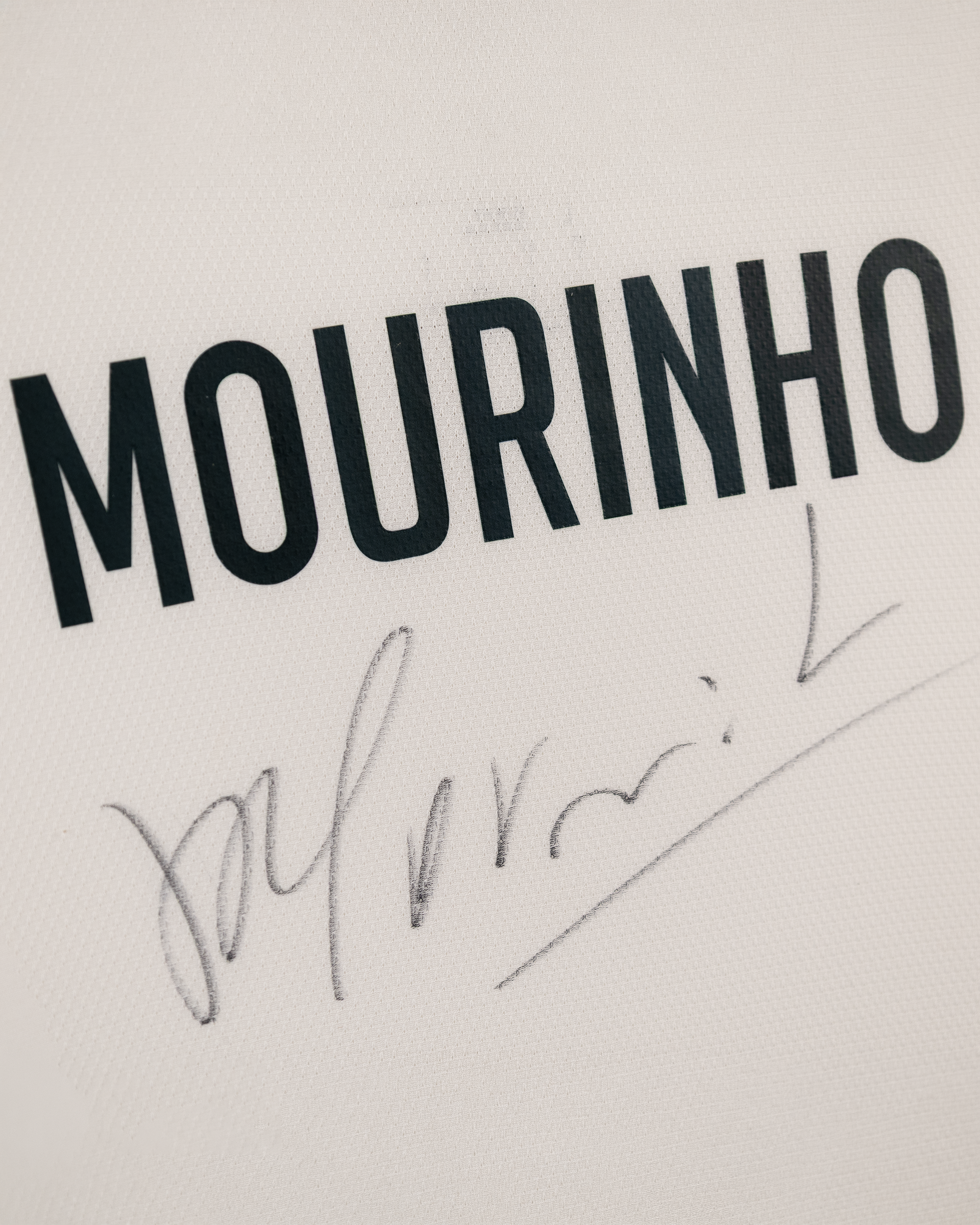 Limited Edition Framed José Mourinho Shirt