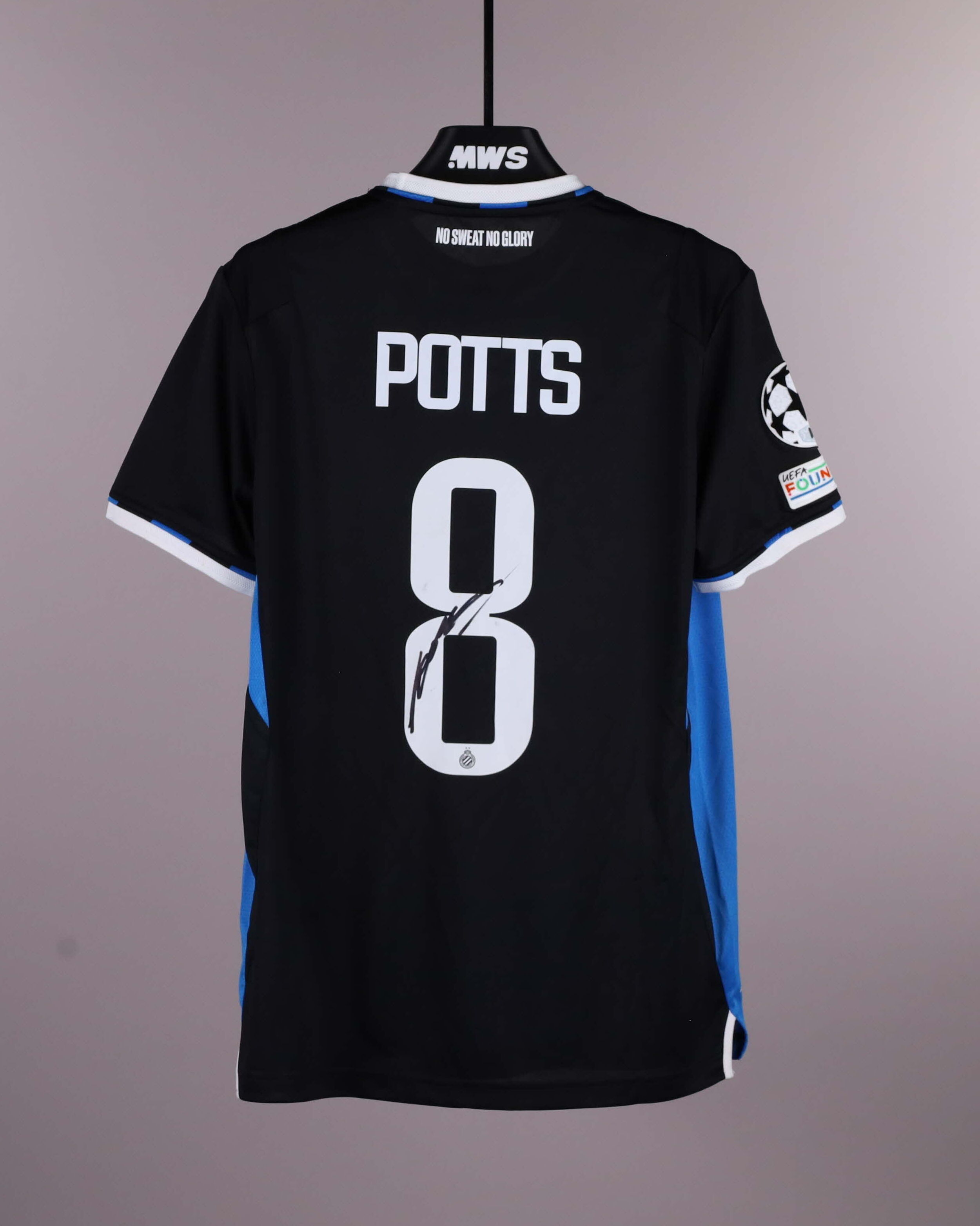 Freddie Potts Club Brugge jersey