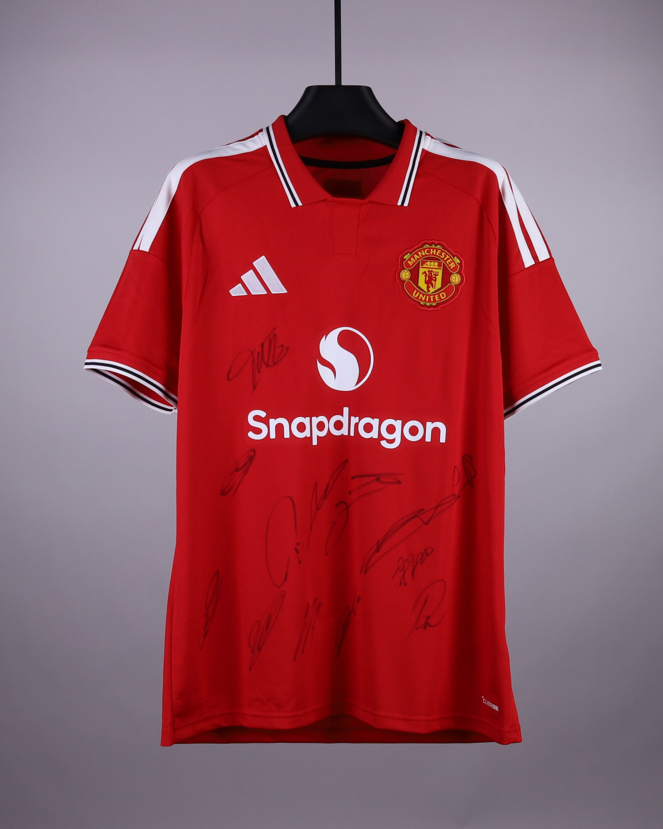 Maillot de Squad Signed Shirt  (Manchester United)