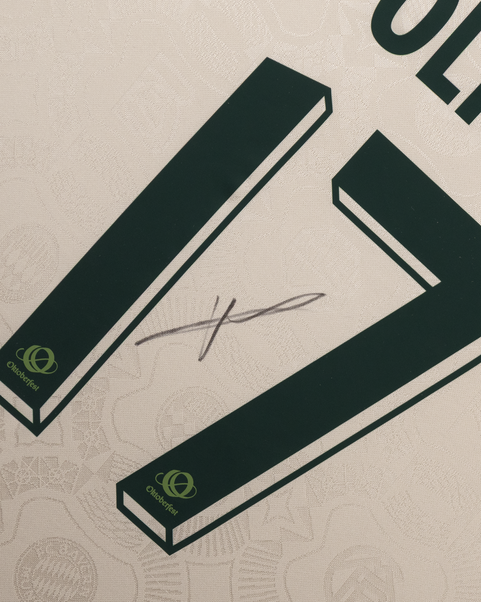 Michael Olise | Framed Signed 2025 Wiesn Shirt