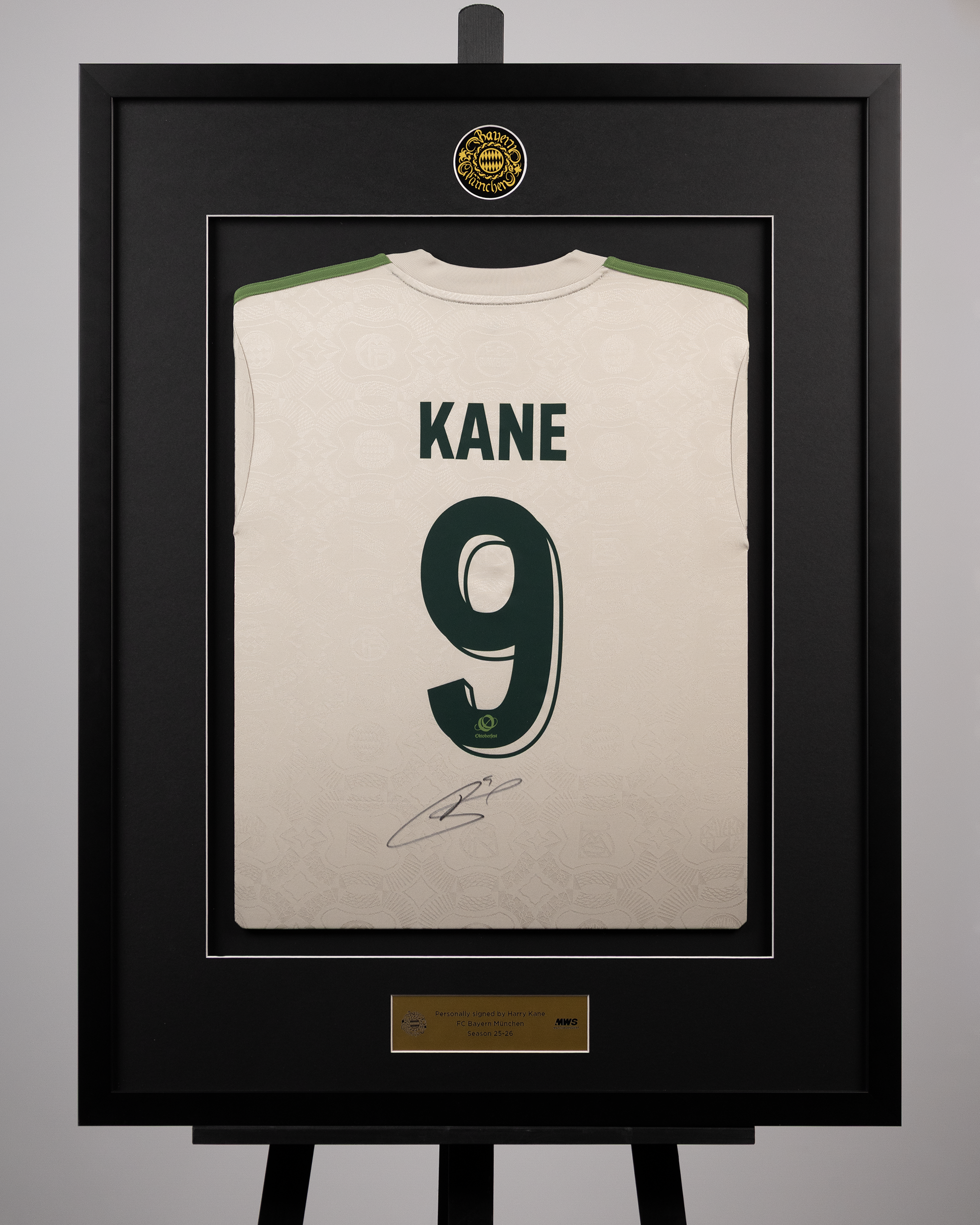 Harry Kane | Framed Signed 2025 Wiesn Shirt