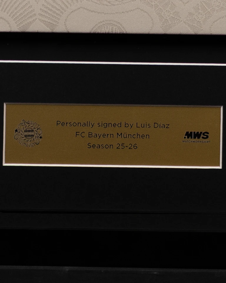Luis Díaz | Framed Signed 2025 Wiesn Shirt