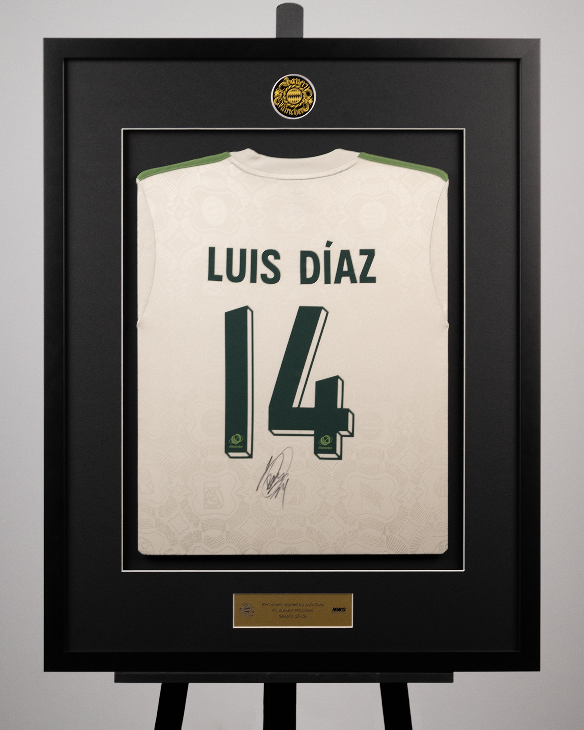 Luis Díaz | Framed Signed 2025 Wiesn Shirt