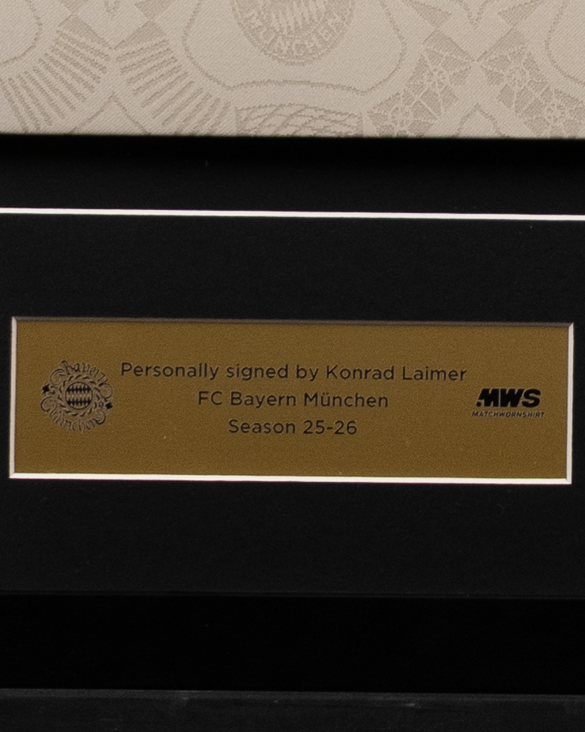 Konrad Laimer | Framed Signed 2025 Wiesn Shirt