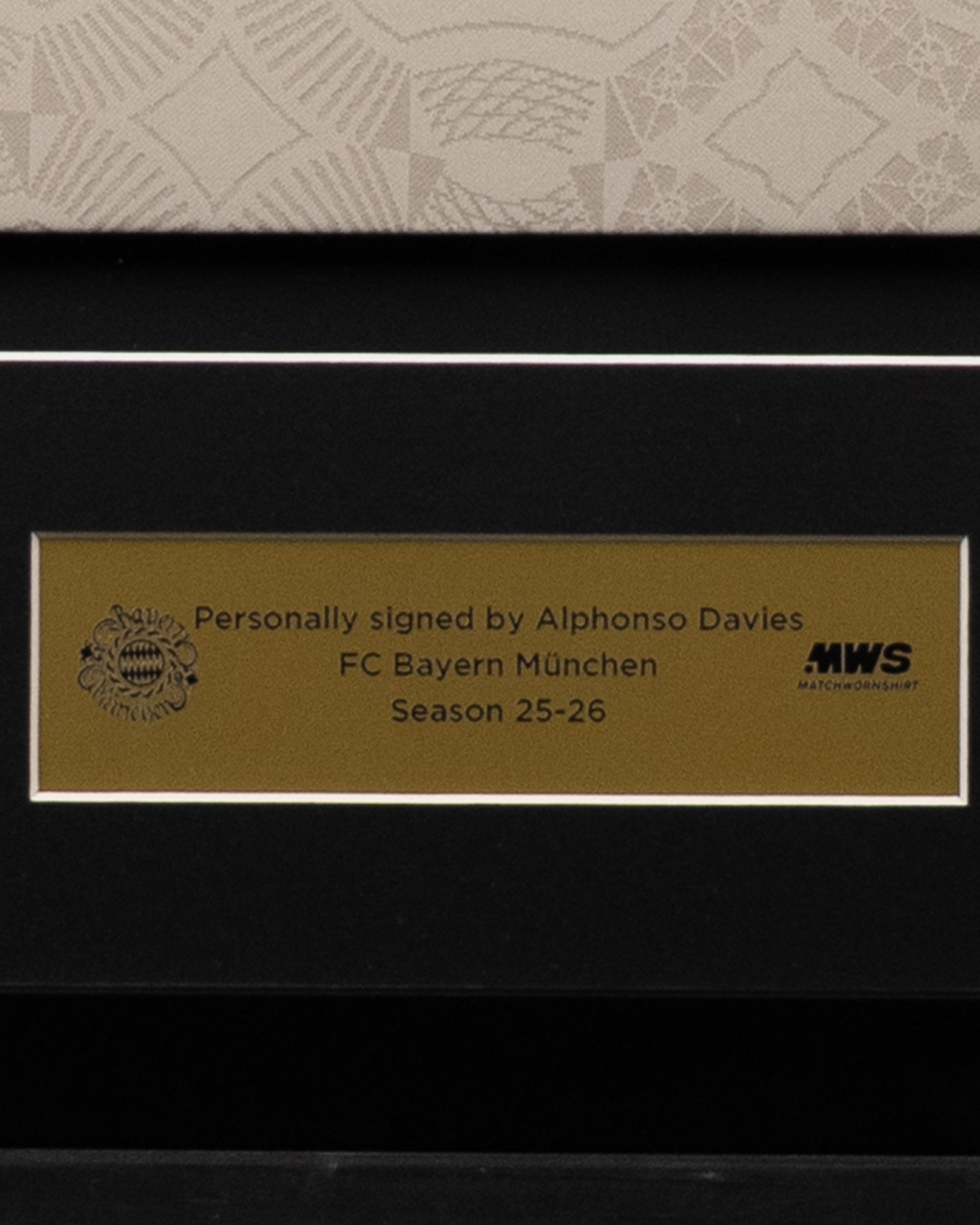 Alphonso Davies | Framed Signed 2025 Wiesn Shirt