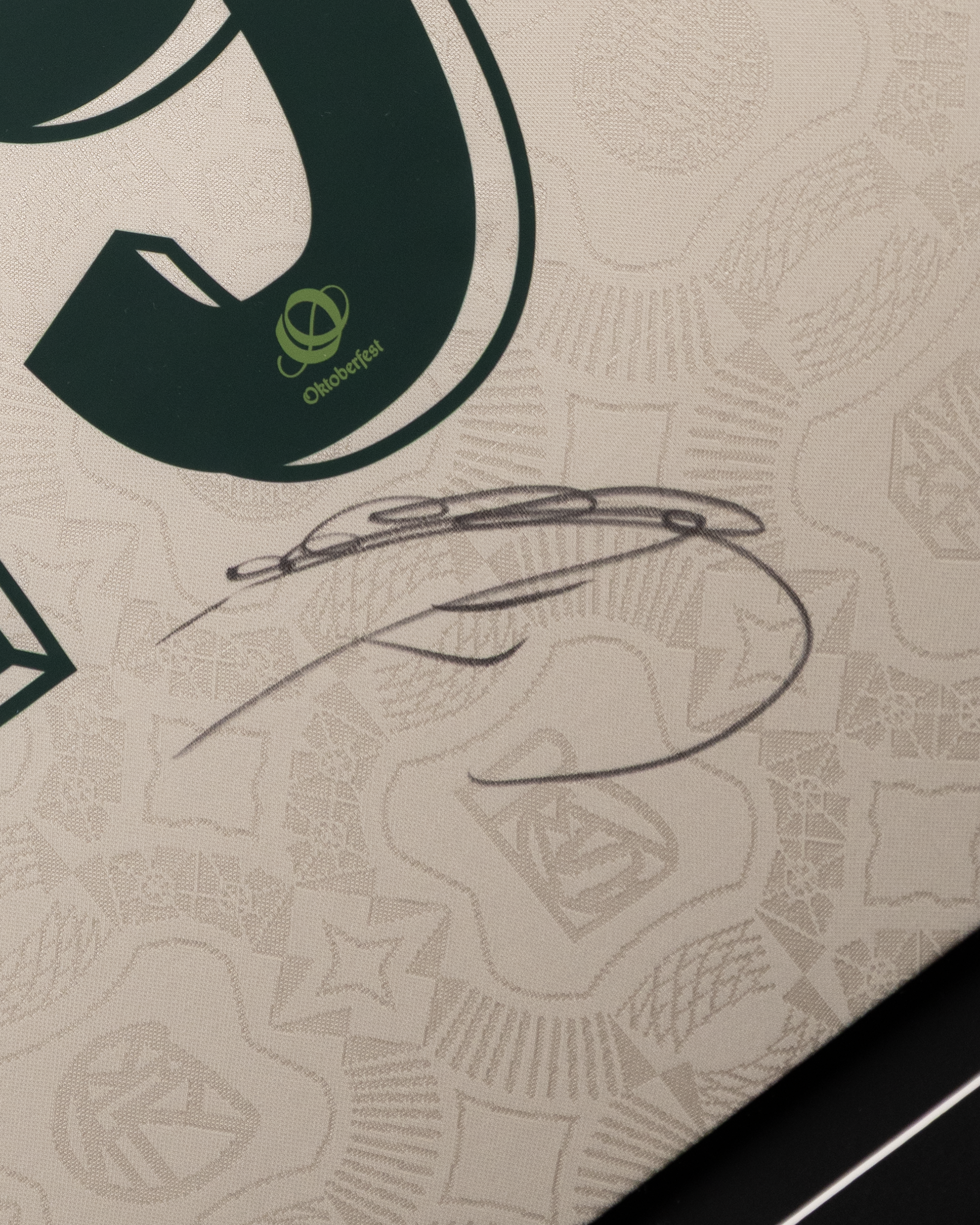 Alphonso Davies | Framed Signed 2025 Wiesn Shirt