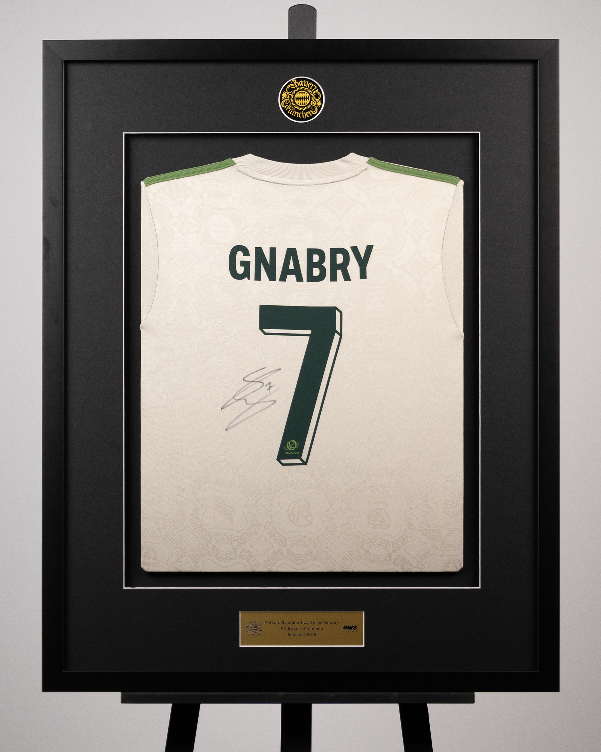 Serge Gnabry | Framed Signed 2025 Wiesn Shirt