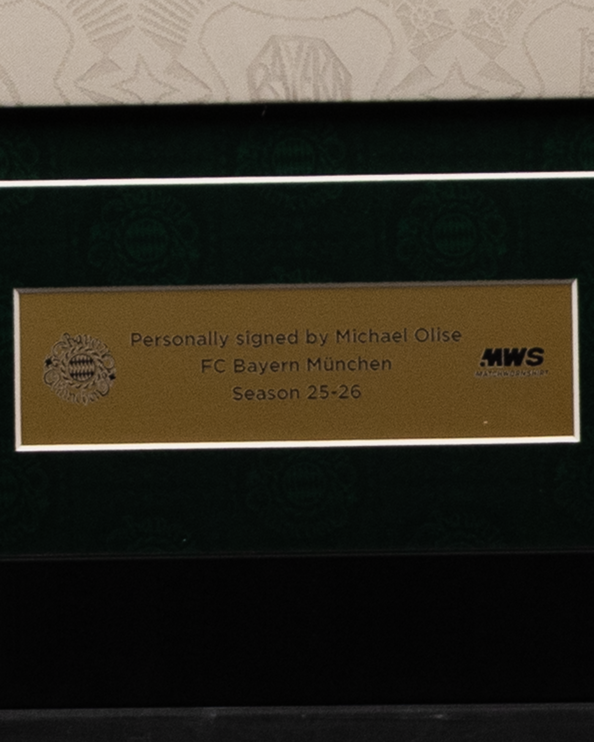 Michael Olise | Limited Edition Framed Signed 2025 Wiesn Shirt
