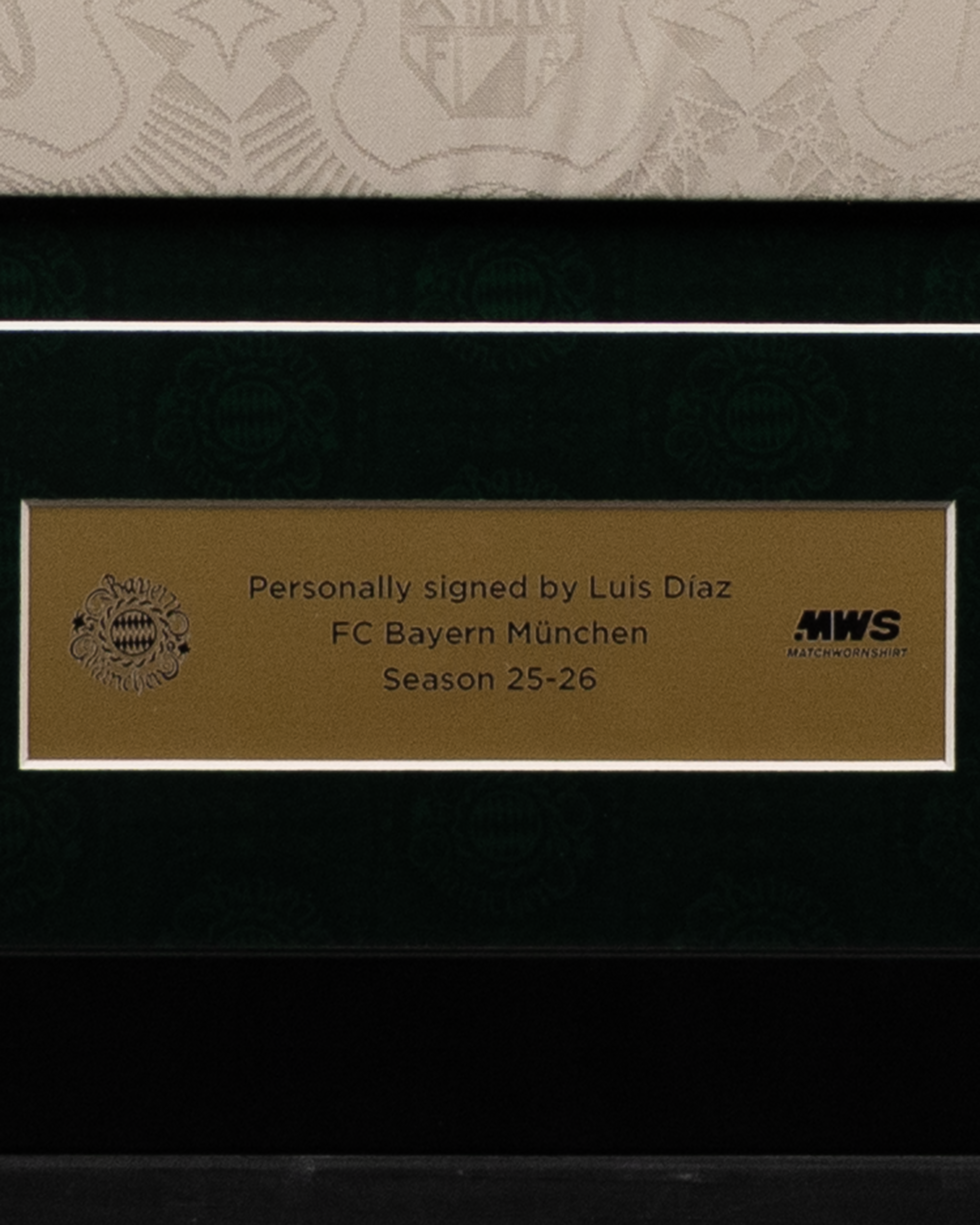 Luis Díaz | Limited Edition Framed Signed 2025 Wiesn Shirt