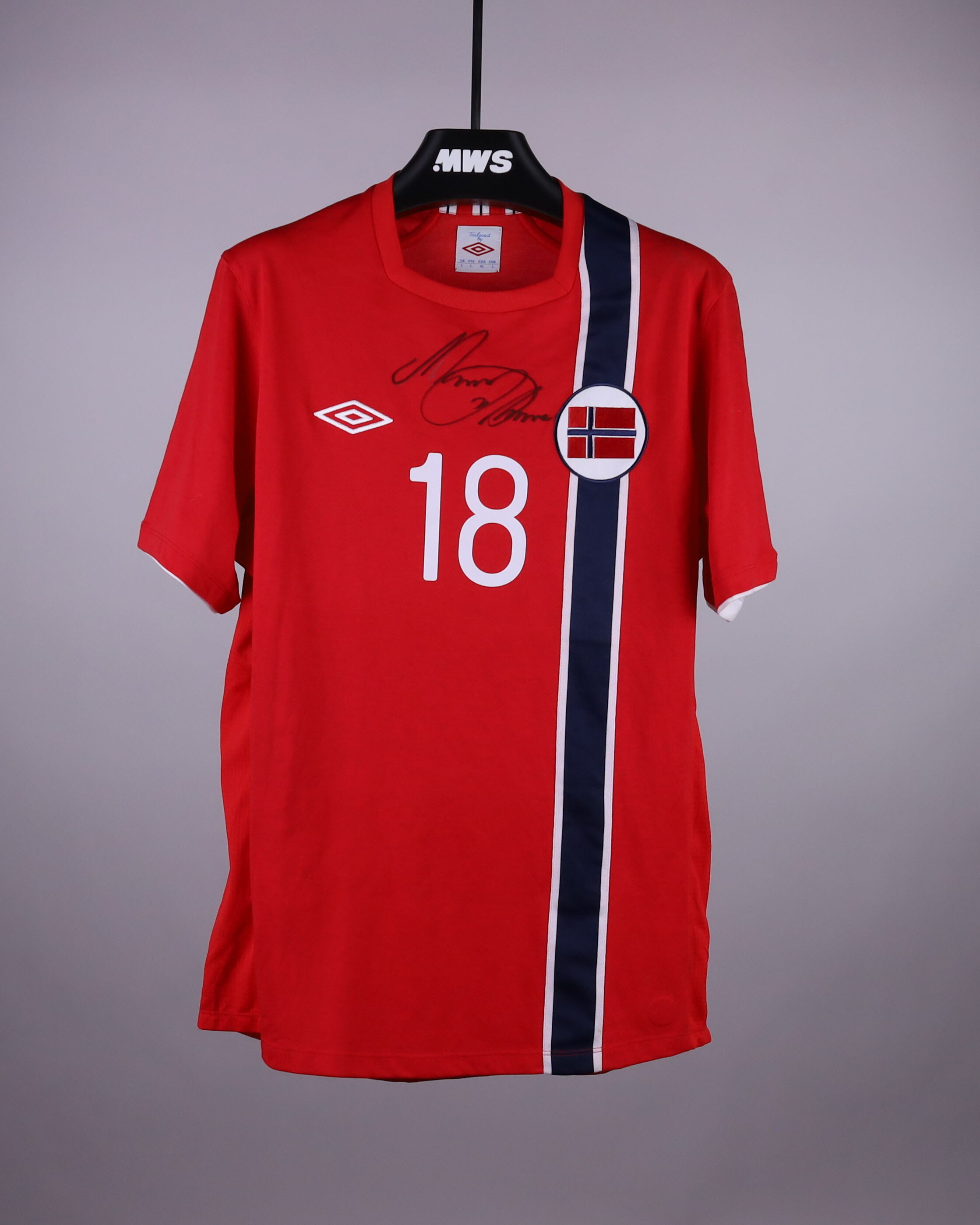 Camisola de Marcus Pedersen, Norway