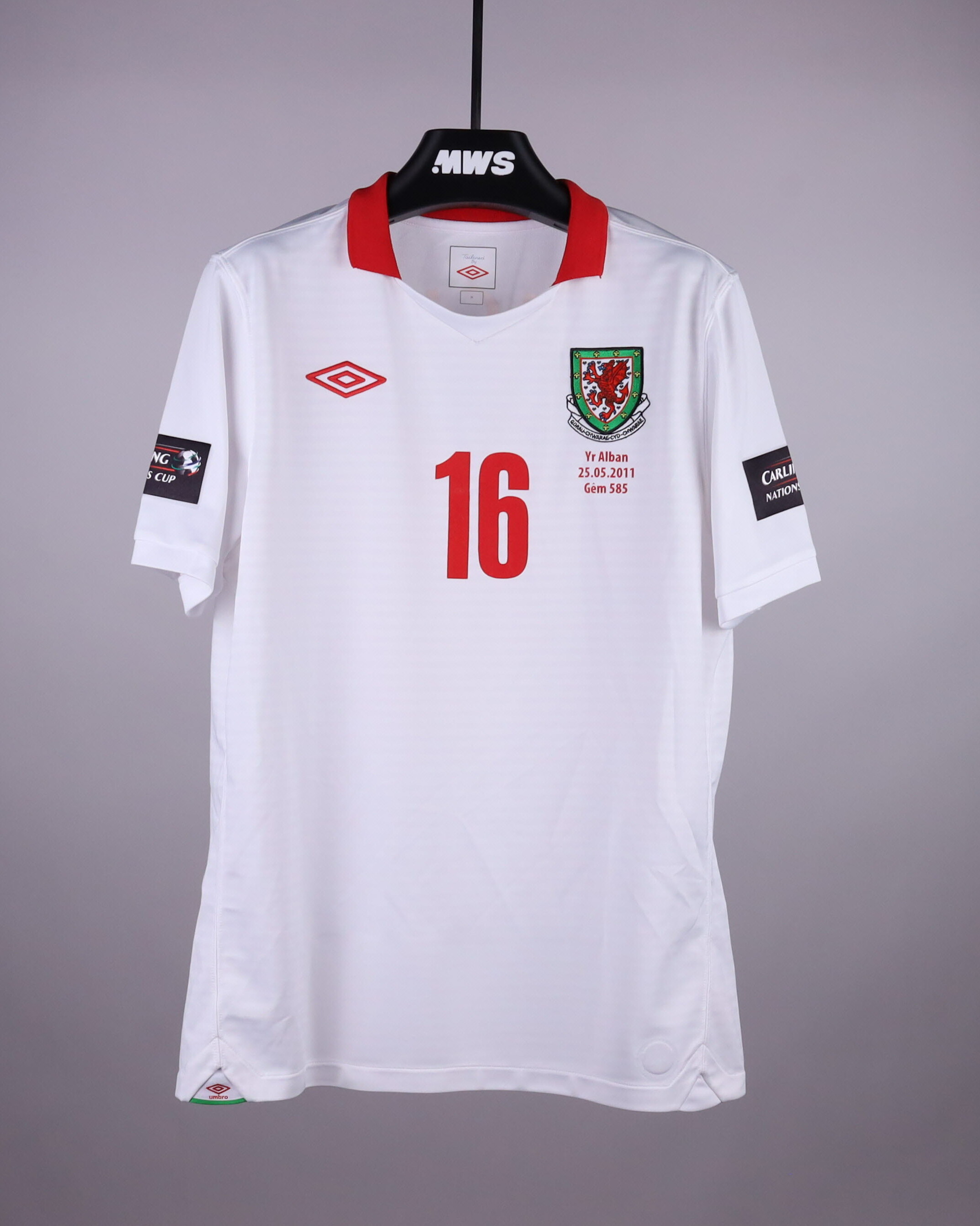 Maillot de David Vaughan (Wales)