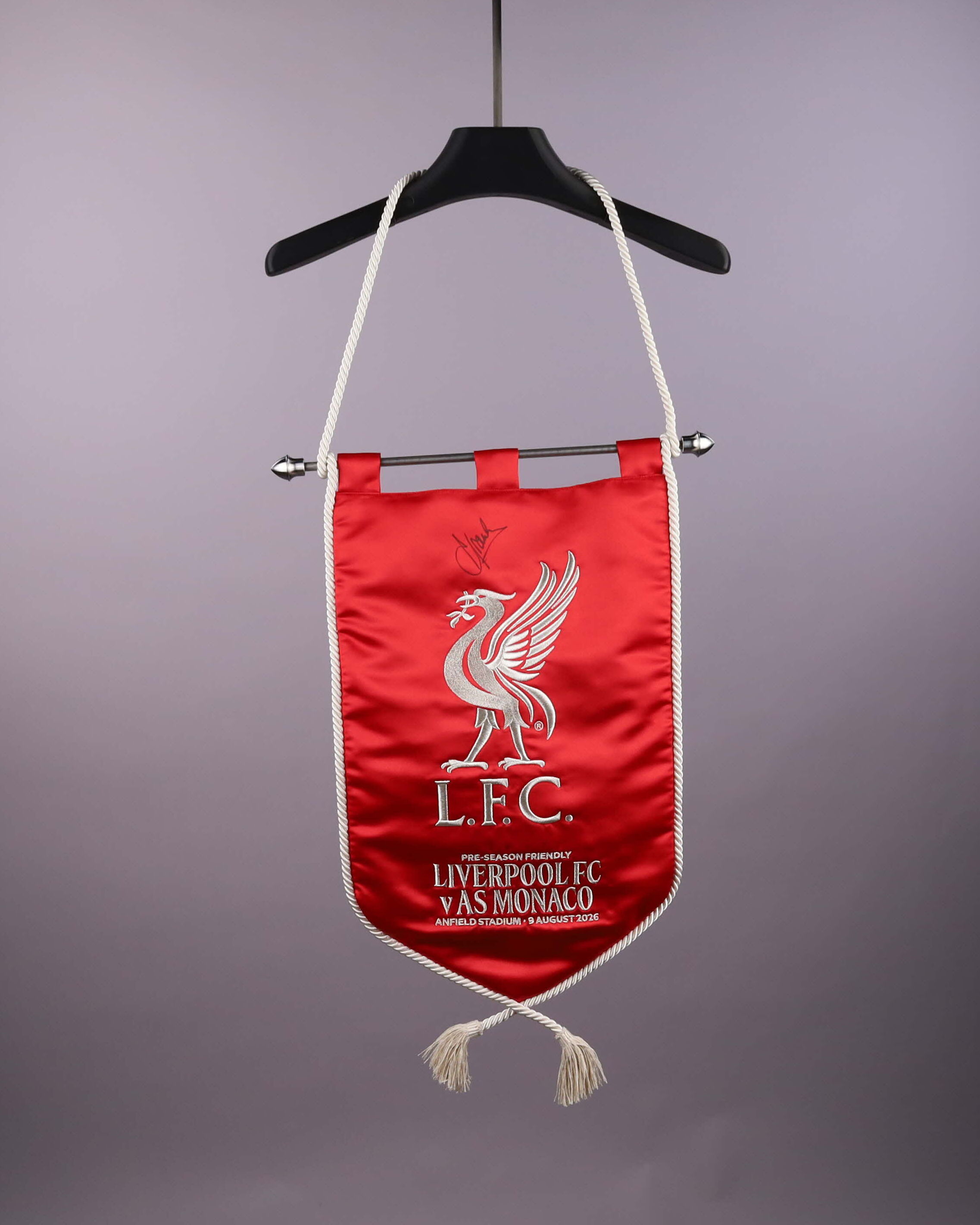 Camiseta Liverpool vs Monaco | Signed Pennant Liverpool