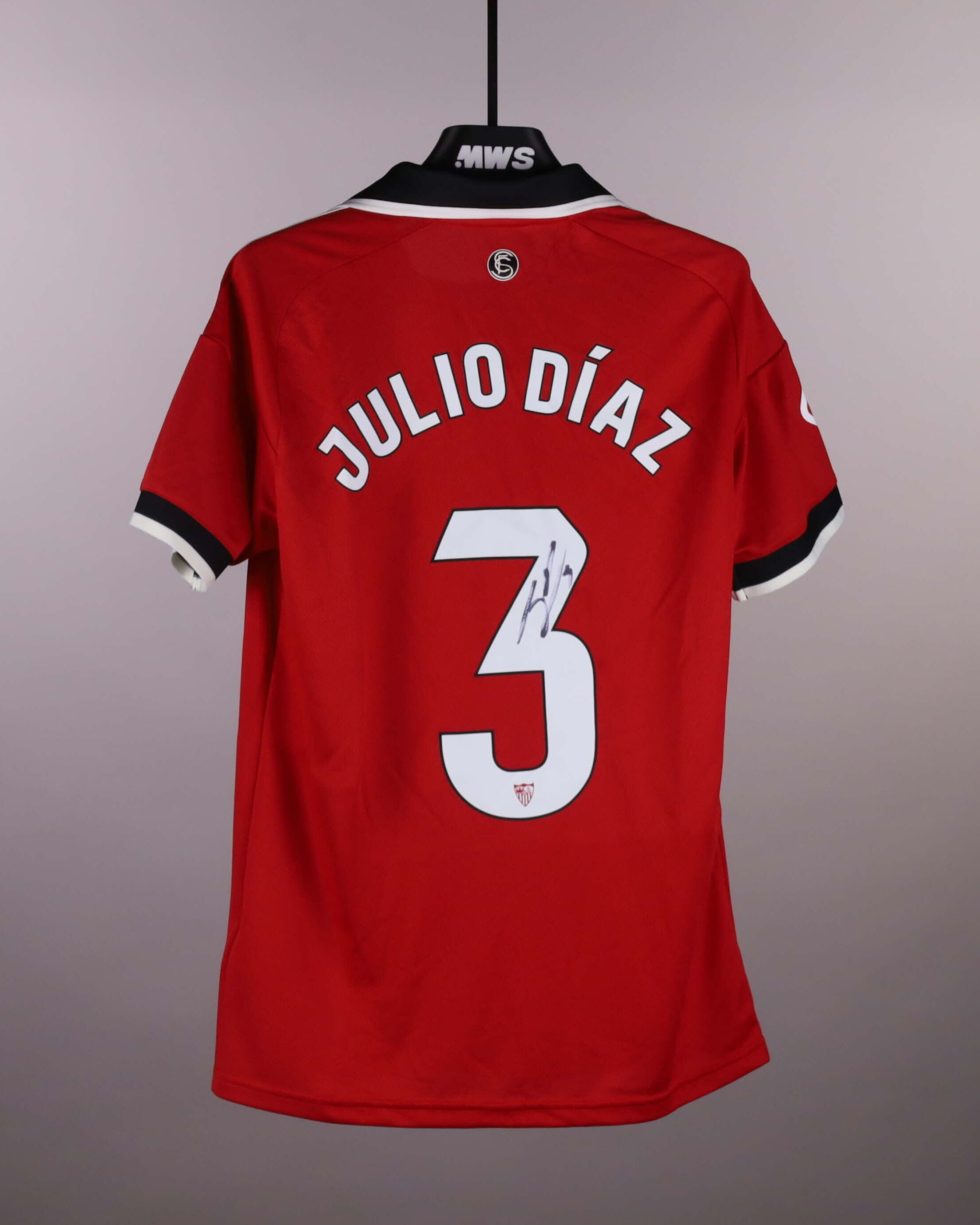 Sevilla FC 팀의 Julio Diaz Del Romo 셔츠