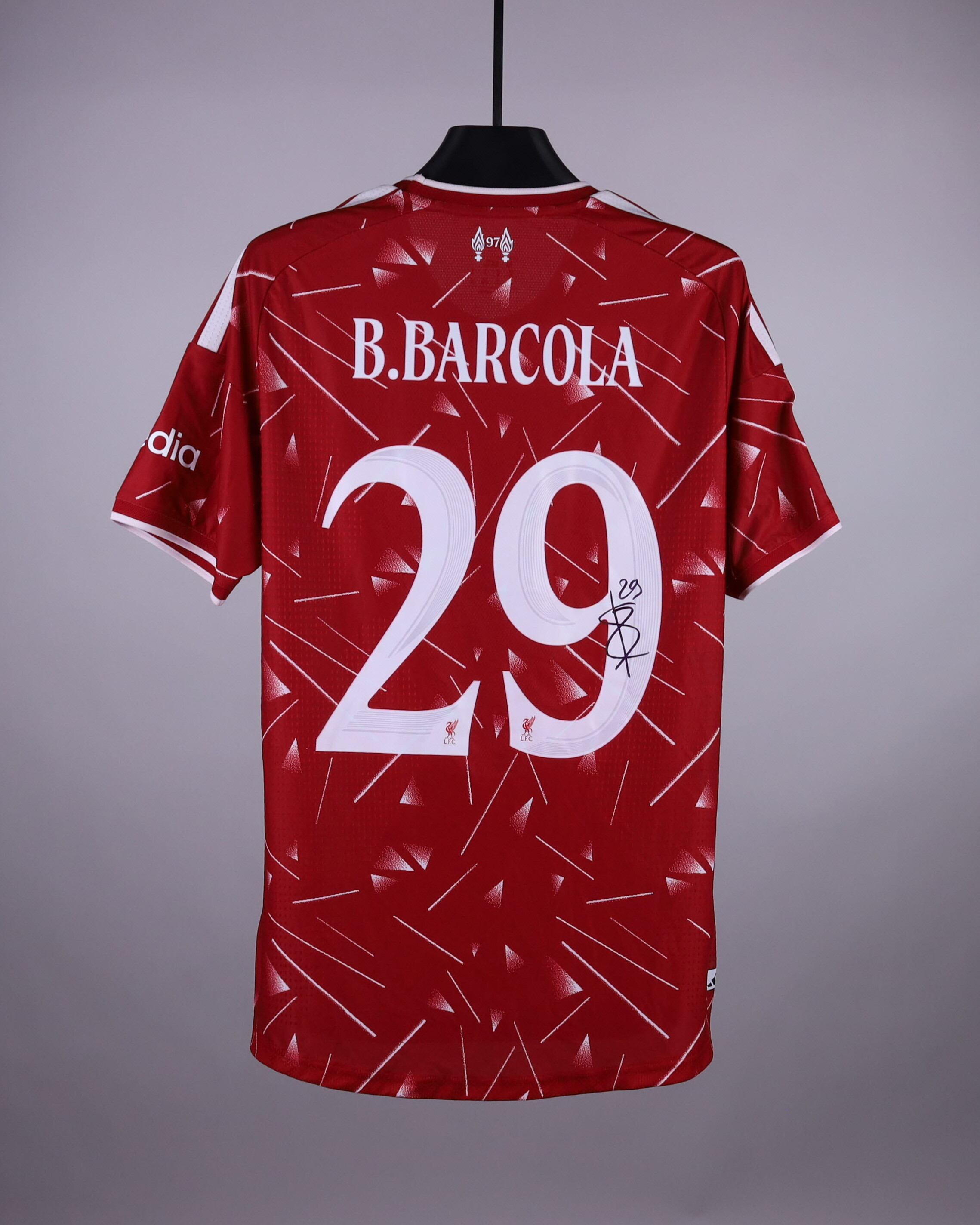 Camiseta Bradley Barcola Liverpool