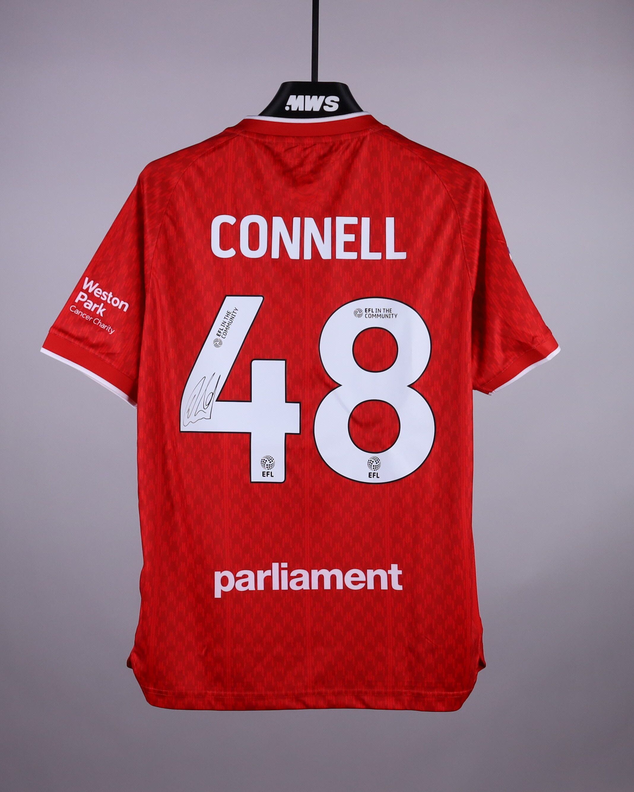 Luca Connell Barnsley jersey