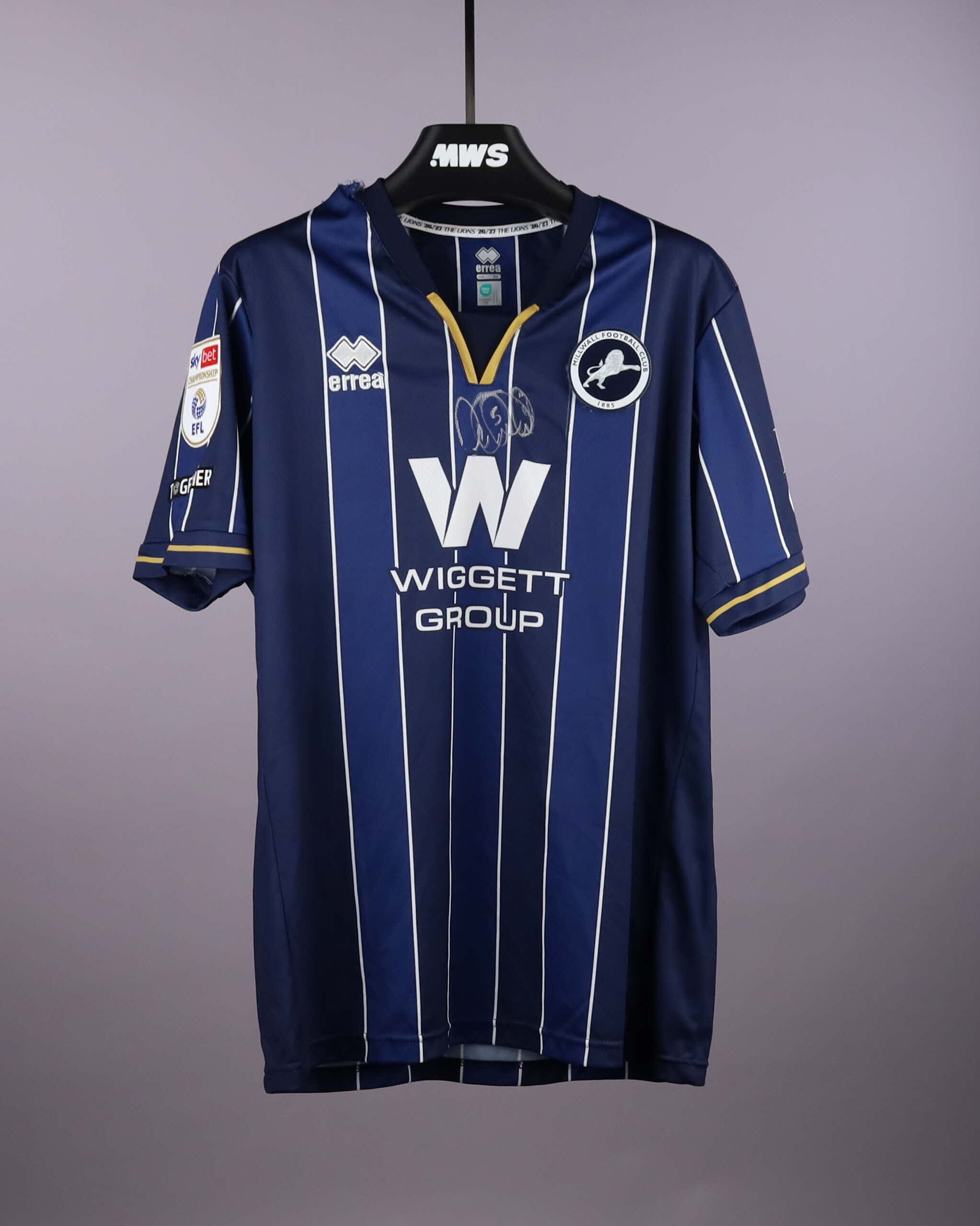 Jake Cooper Millwall jersey