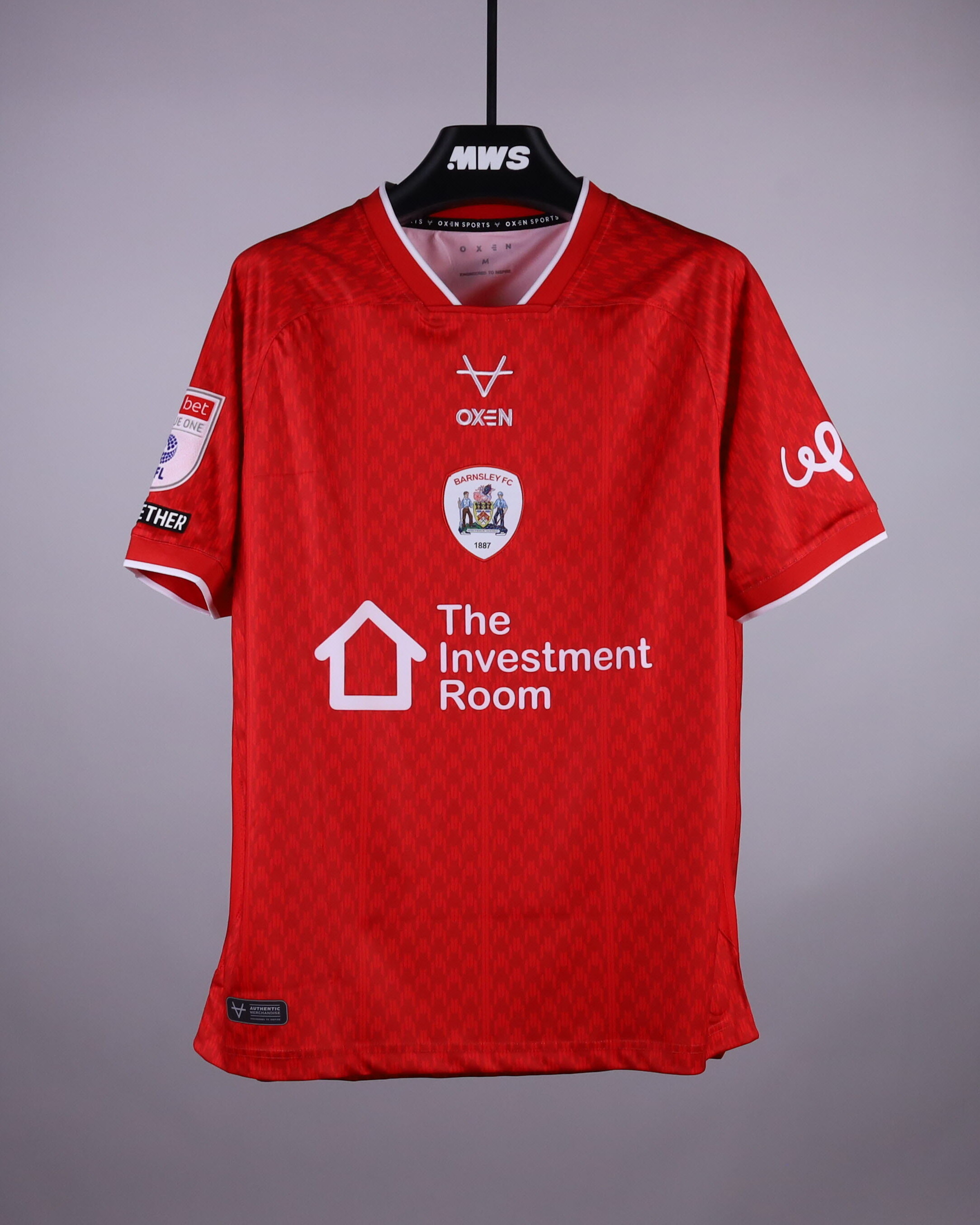 L. Alker Barnsley jersey