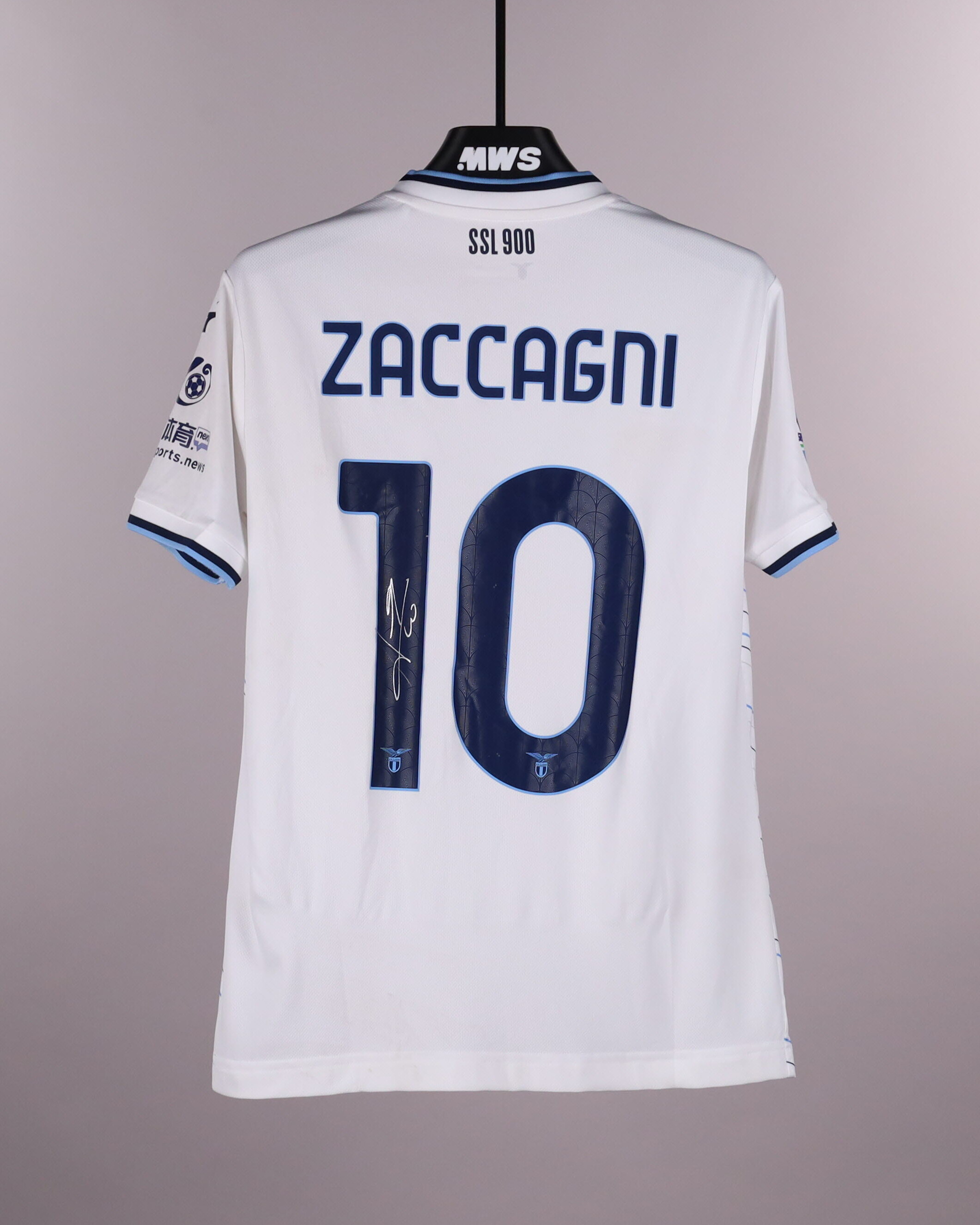 Mattia Zaccagni S.S. Lazio jersey