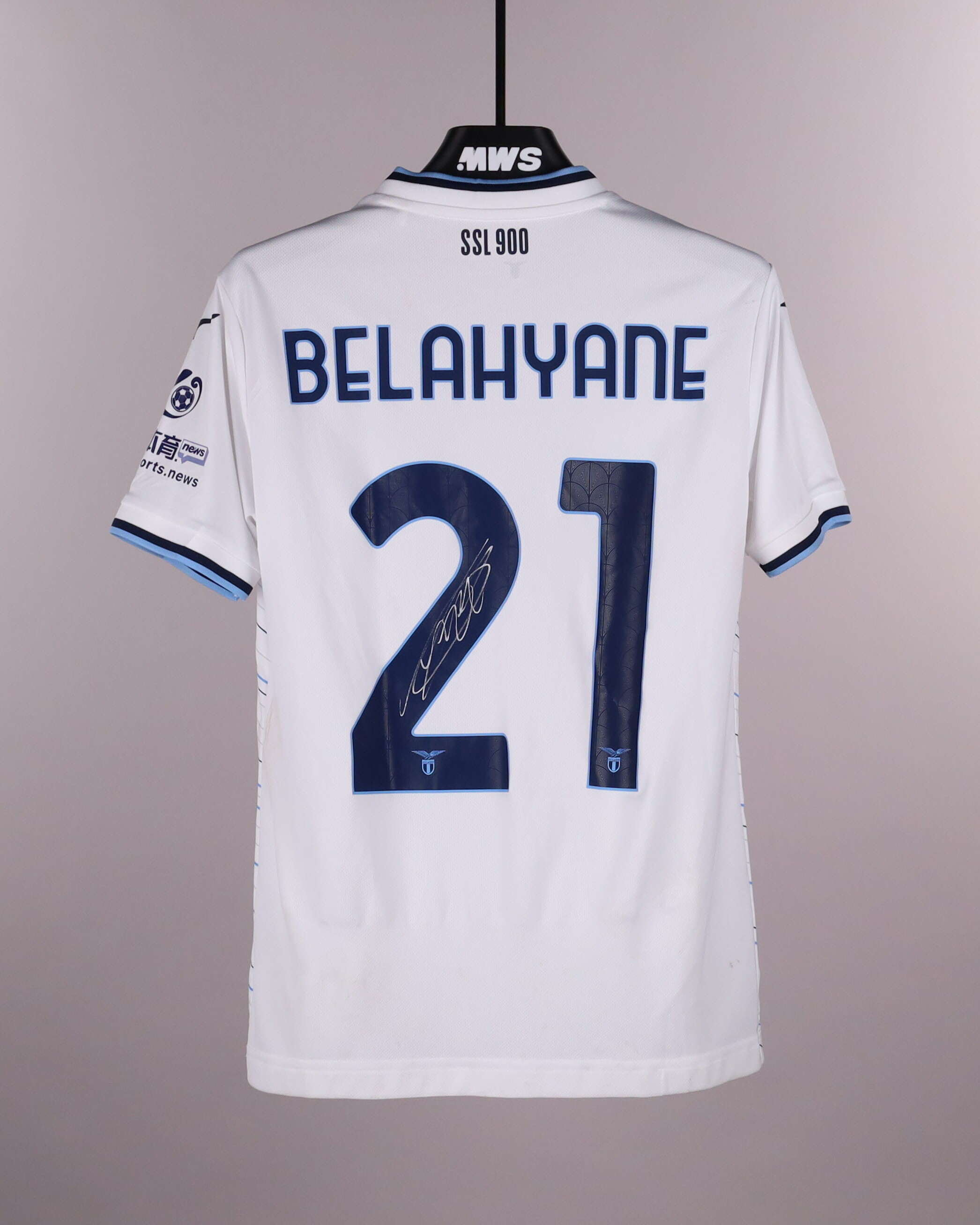 S.S. Lazio-Trikot von Reda Belahyane