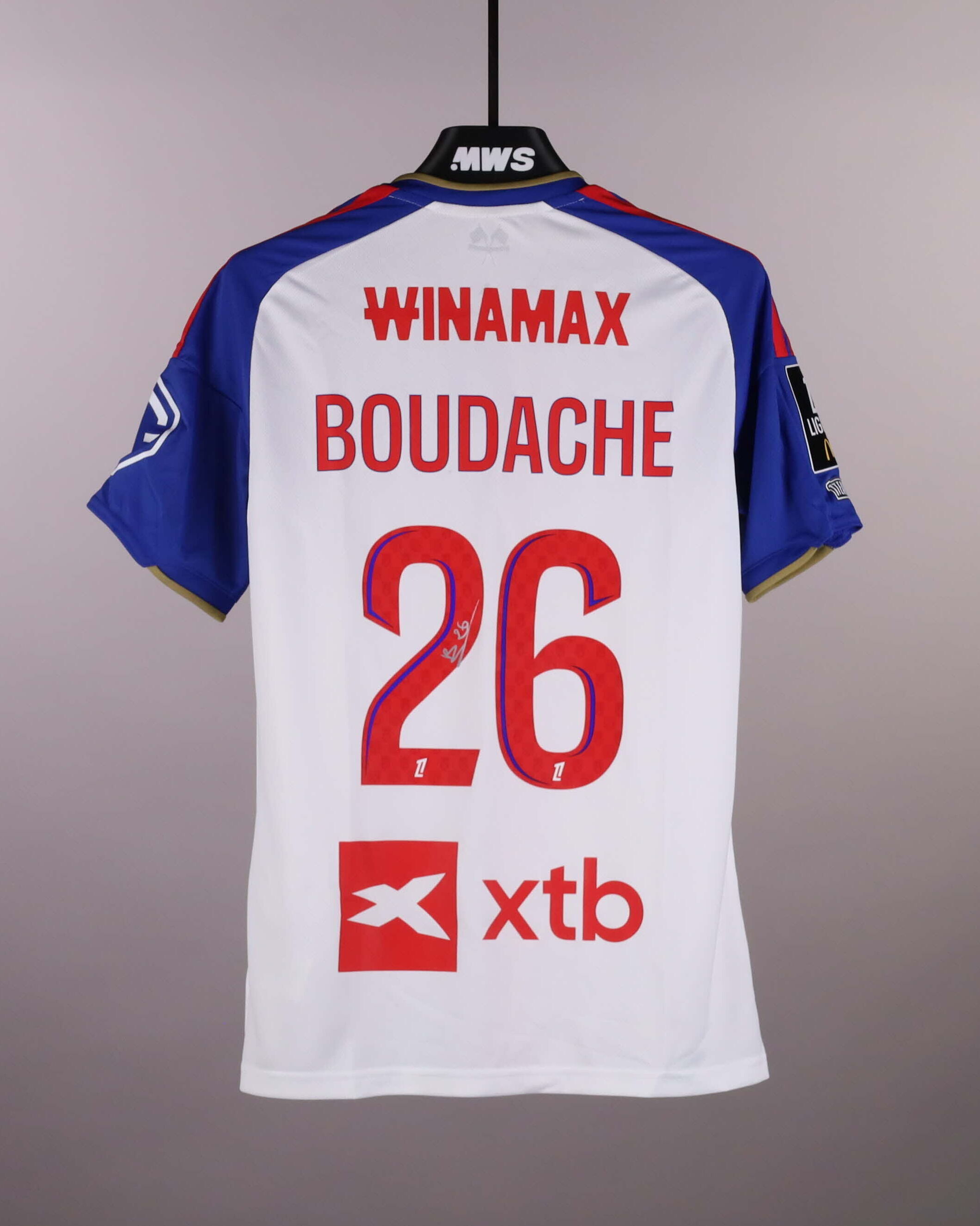 Olympique Lyonnais 팀의 Kaïl Boudache 셔츠