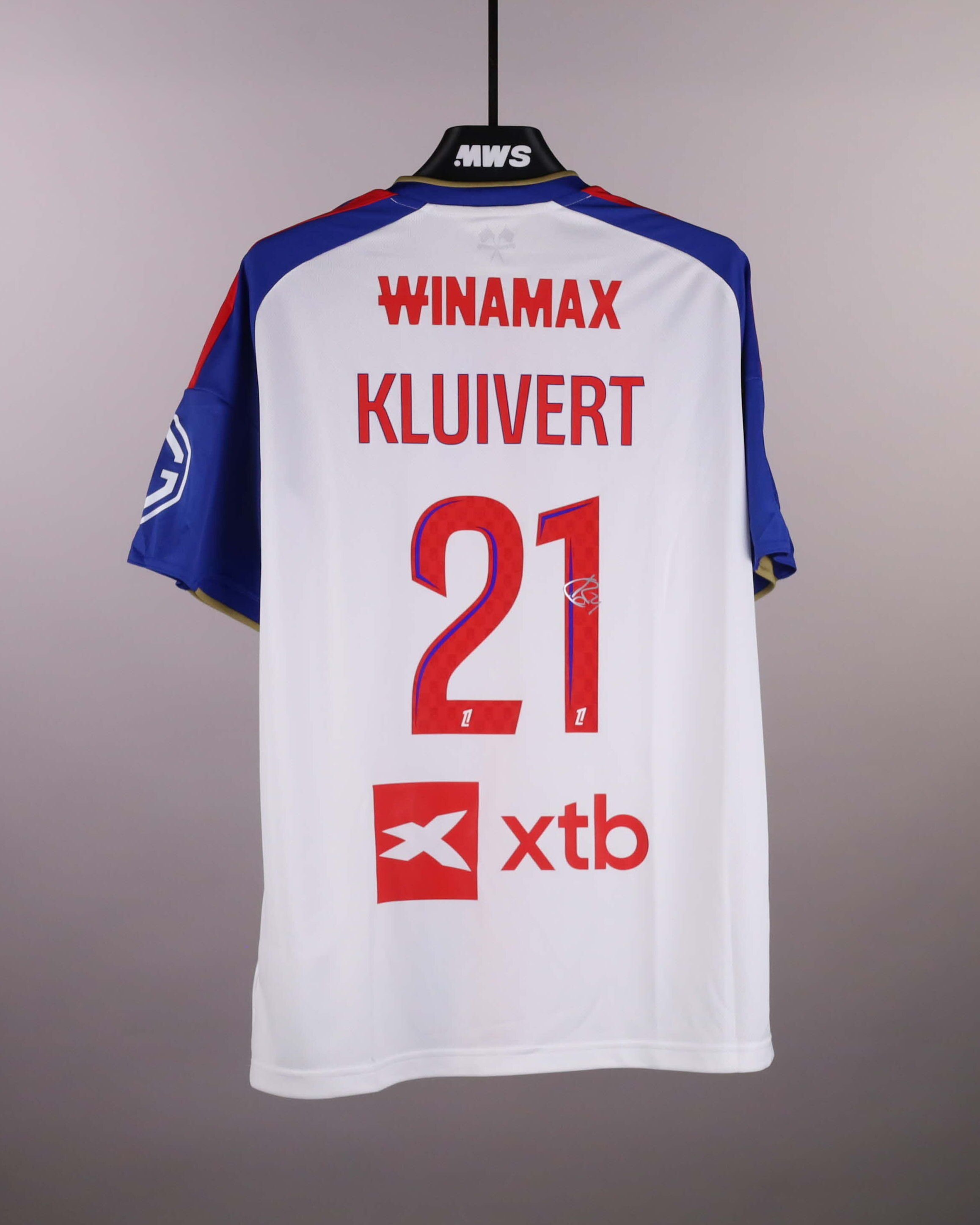 Maglia di Ruben Kluivert (Olympique Lyonnais)