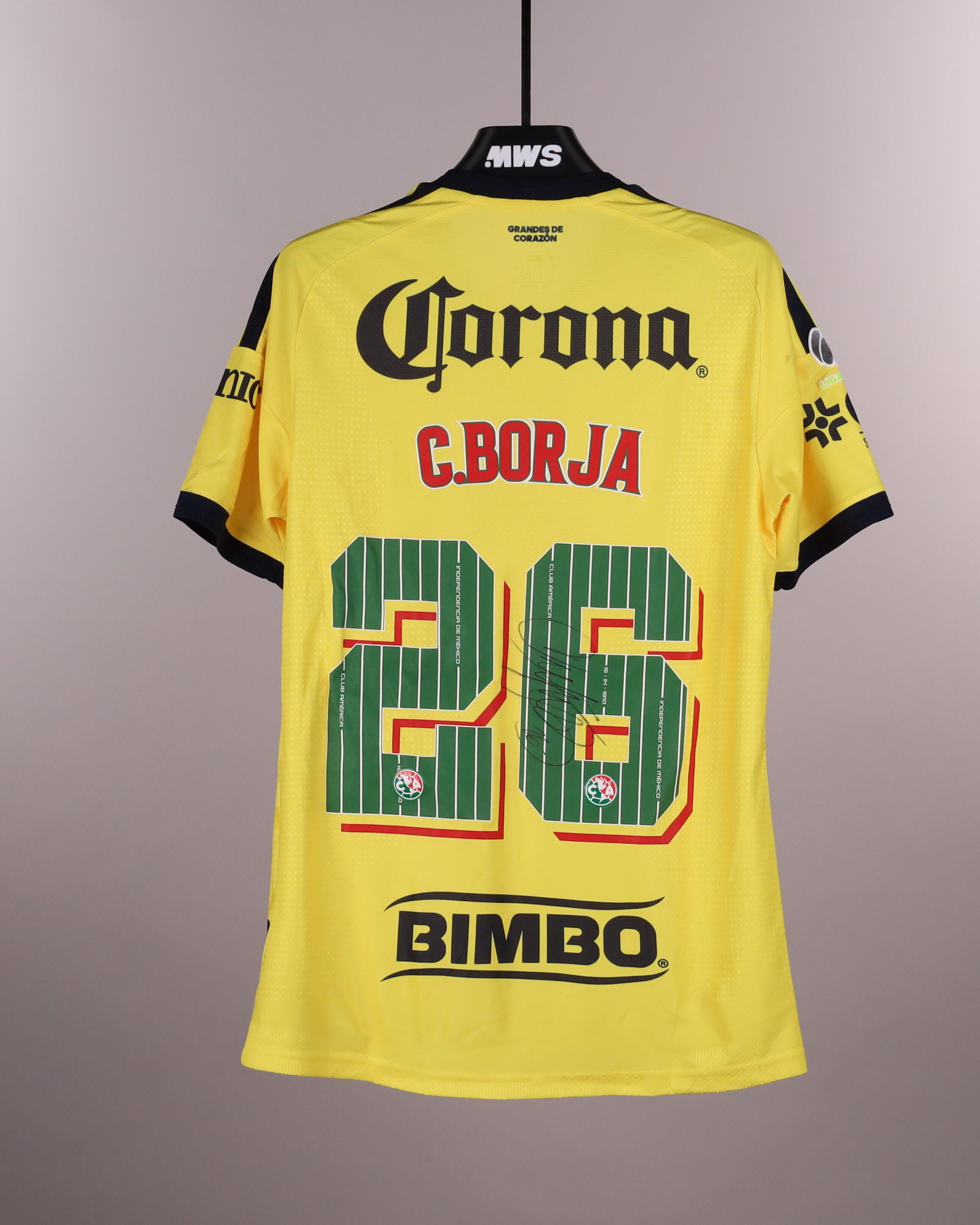 Cristian Borja Club América camisa.