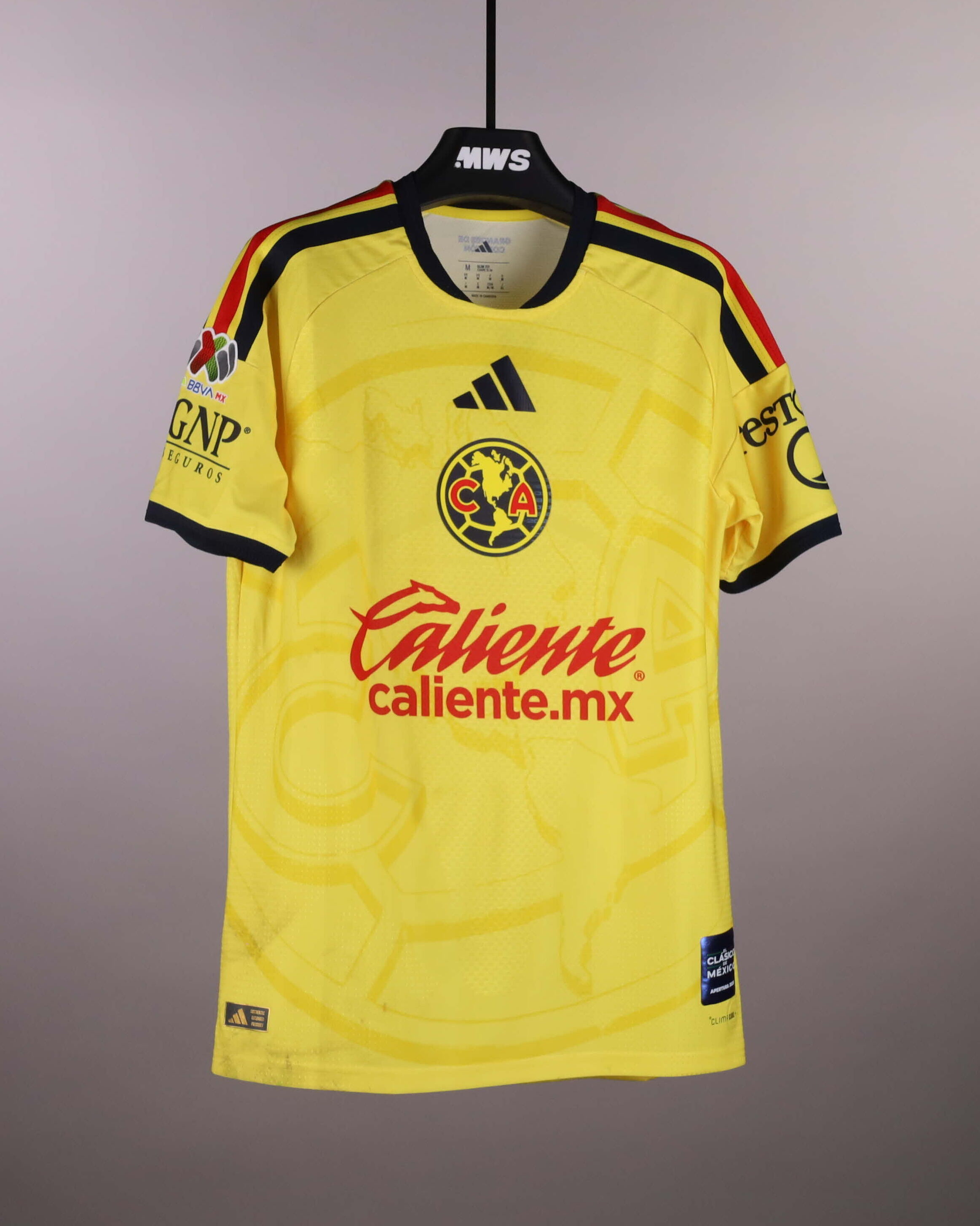Club América 팀의 Alejandro Zendejas 셔츠
