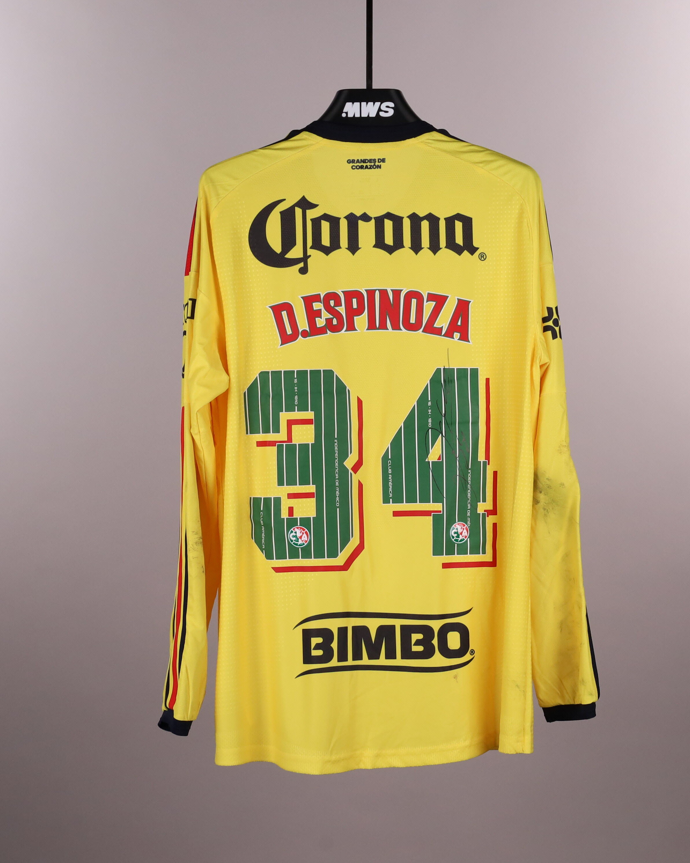 Maglia di Dagoberto Espinoza (Club América)