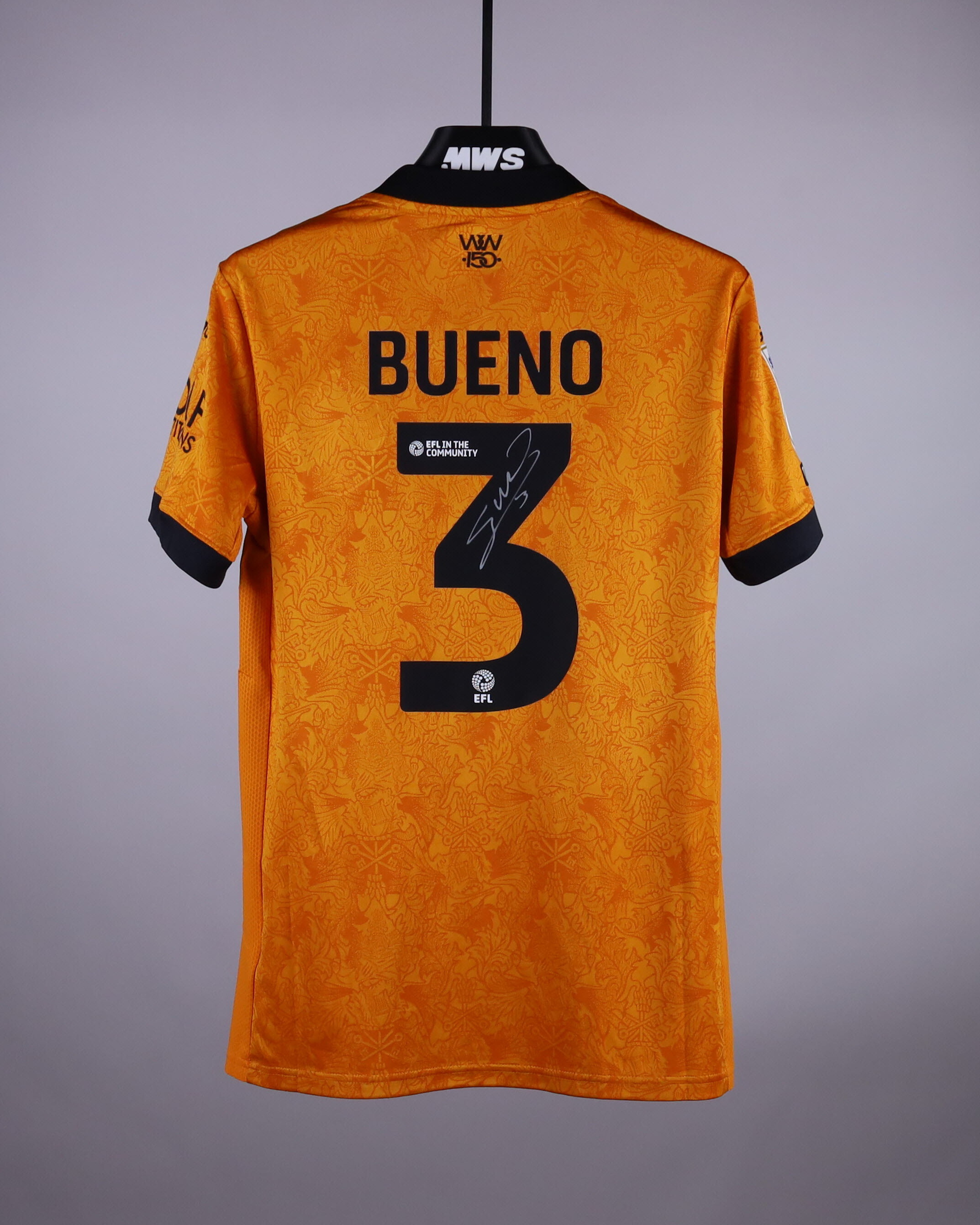 Hugo Bueno Wolverhampton Wanderers shirt