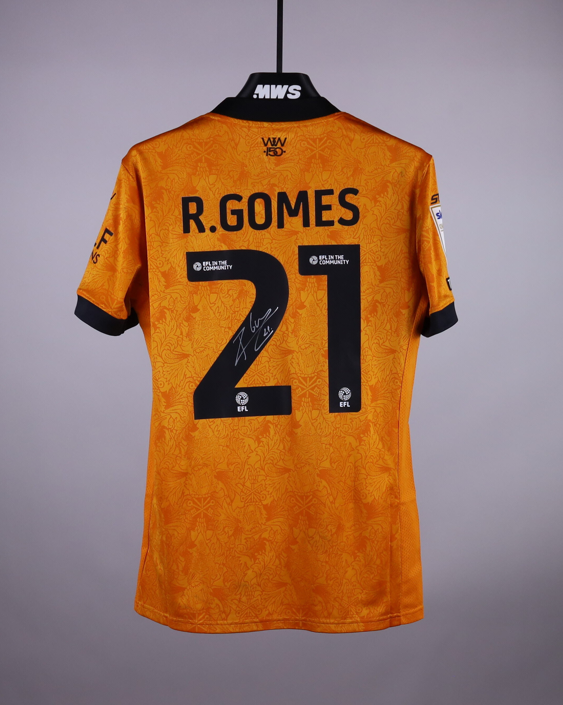 Rodrigo Martins Gomes Wolverhampton Wanderers shirt