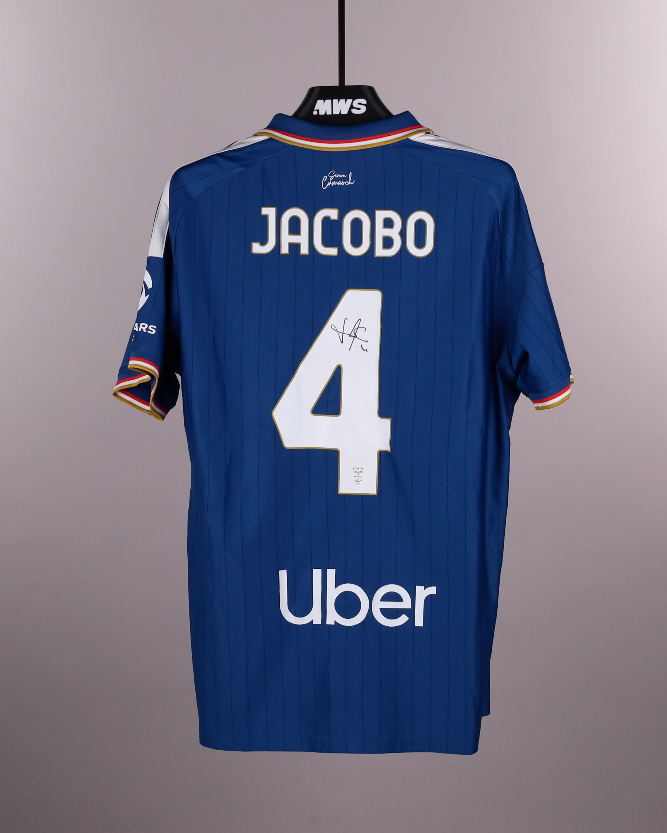 Como 1907-Trikot von Jacobo Ramón Naveros