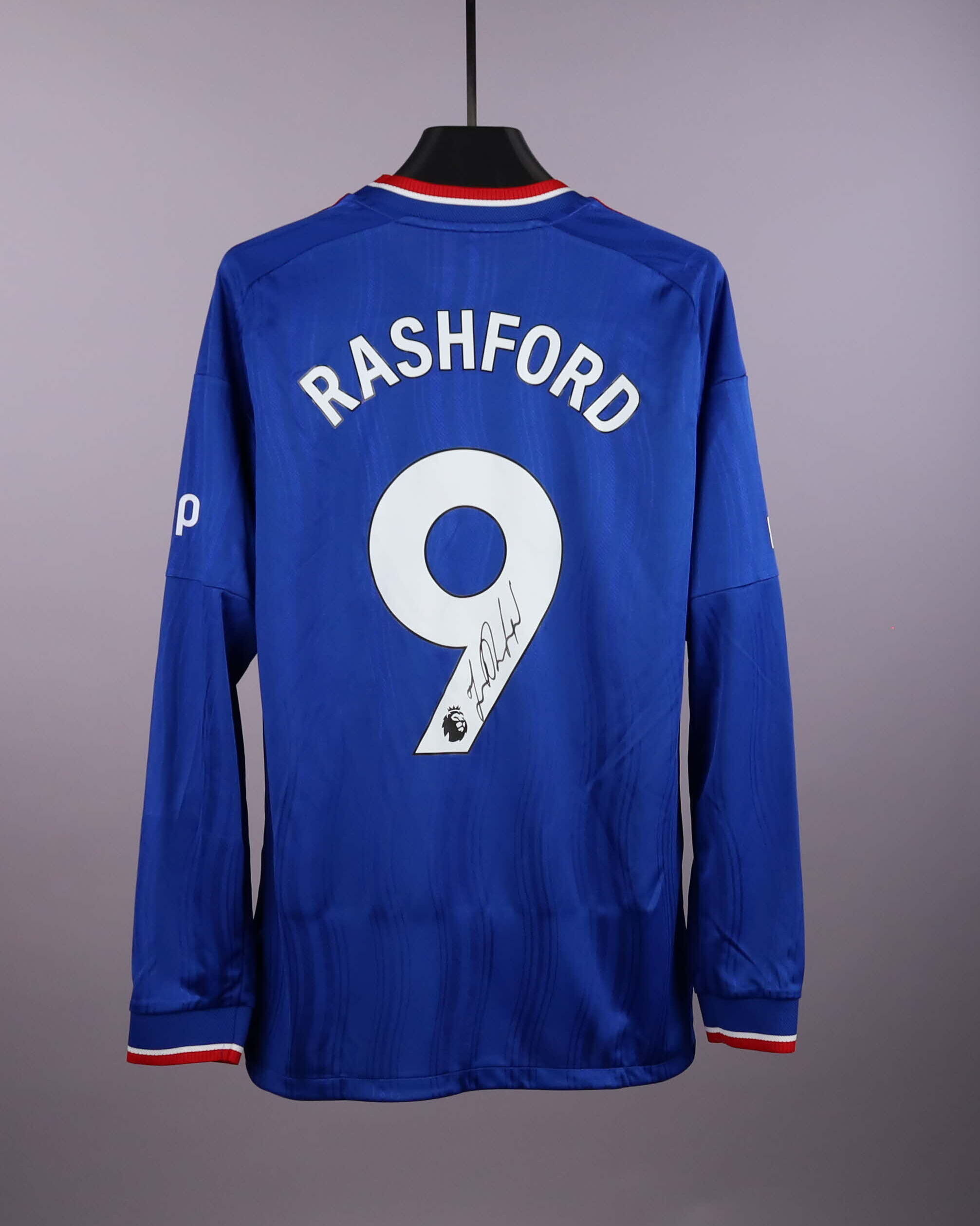 Camisola de Marcus Rashford, Manchester United
