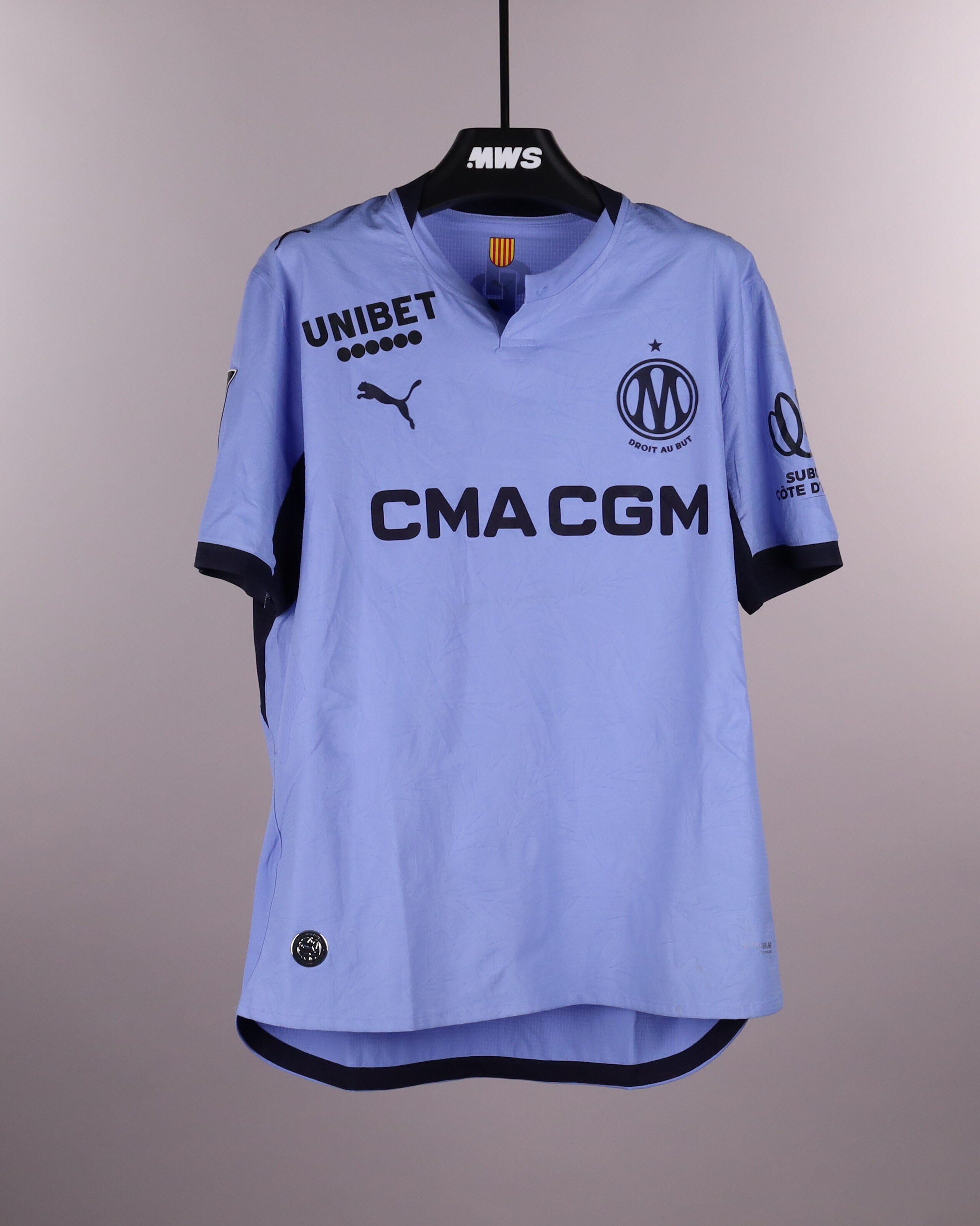 Jeffrey de Lange Olympique de Marseille jersey