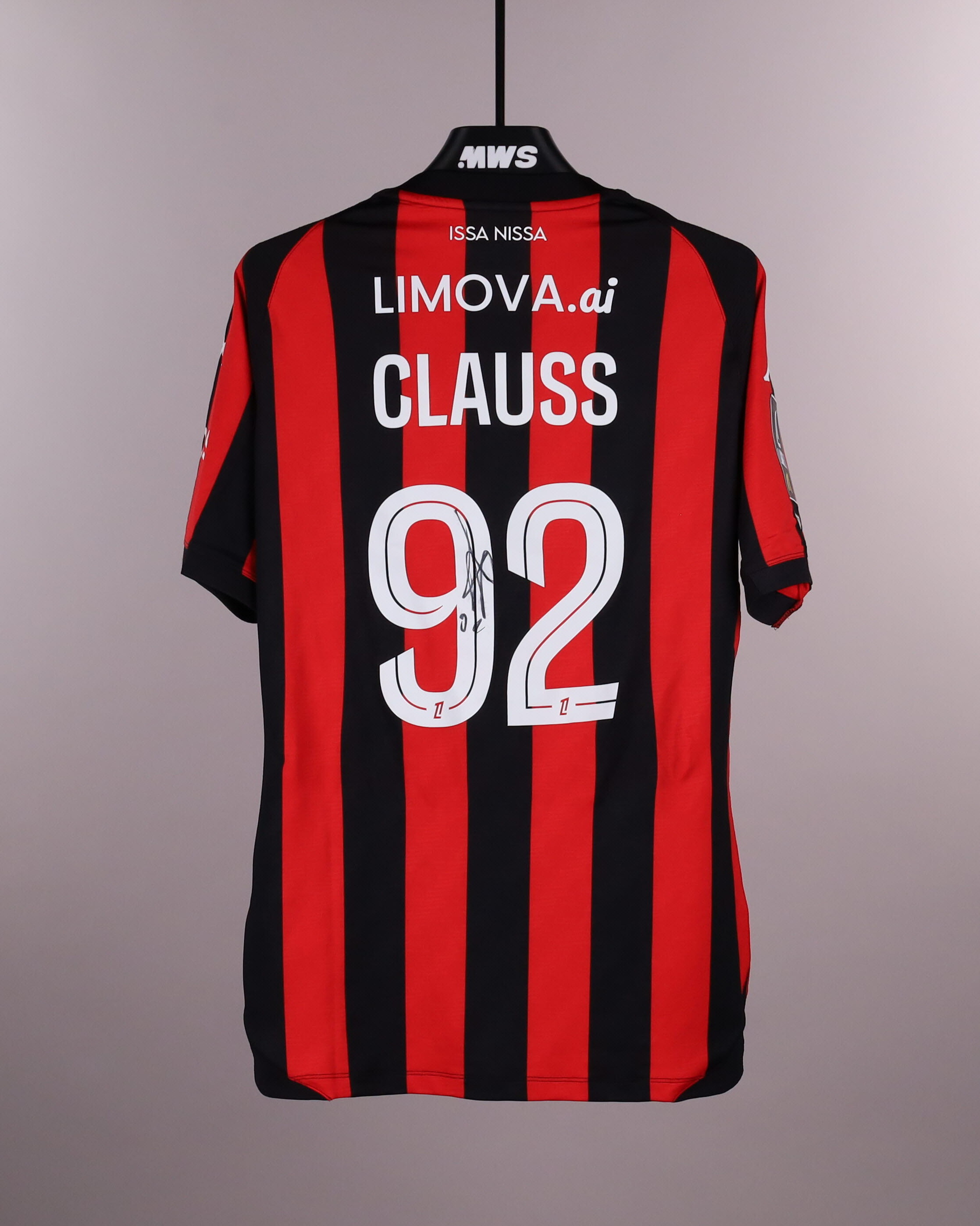 Jonathan Clauss OGC Nice jersey