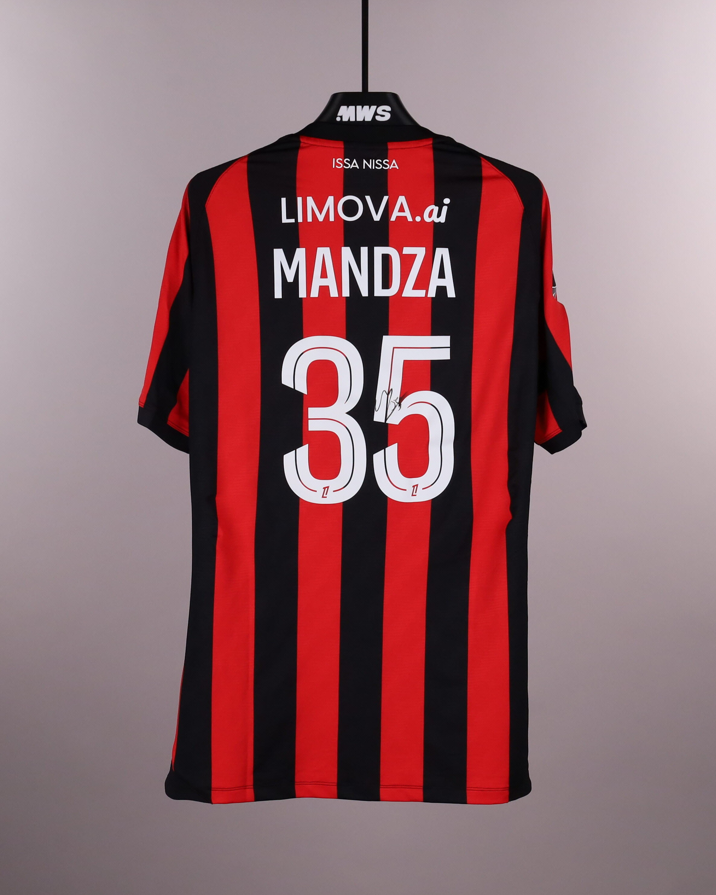 Junior Mandza OGC Nice jersey